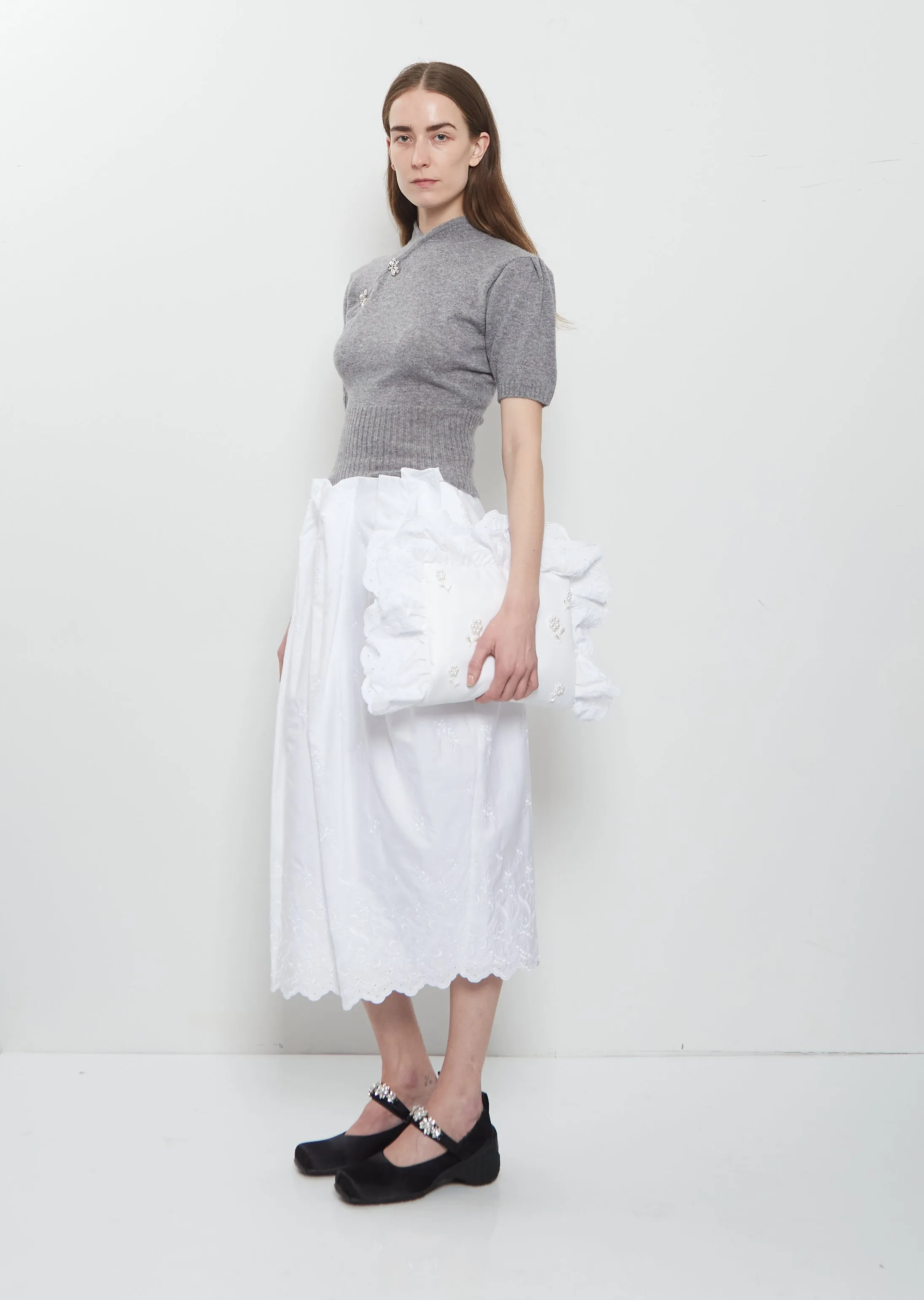 Embellished Pillowcase Clutch Bag sold by La Garconne product image thumbnail 4