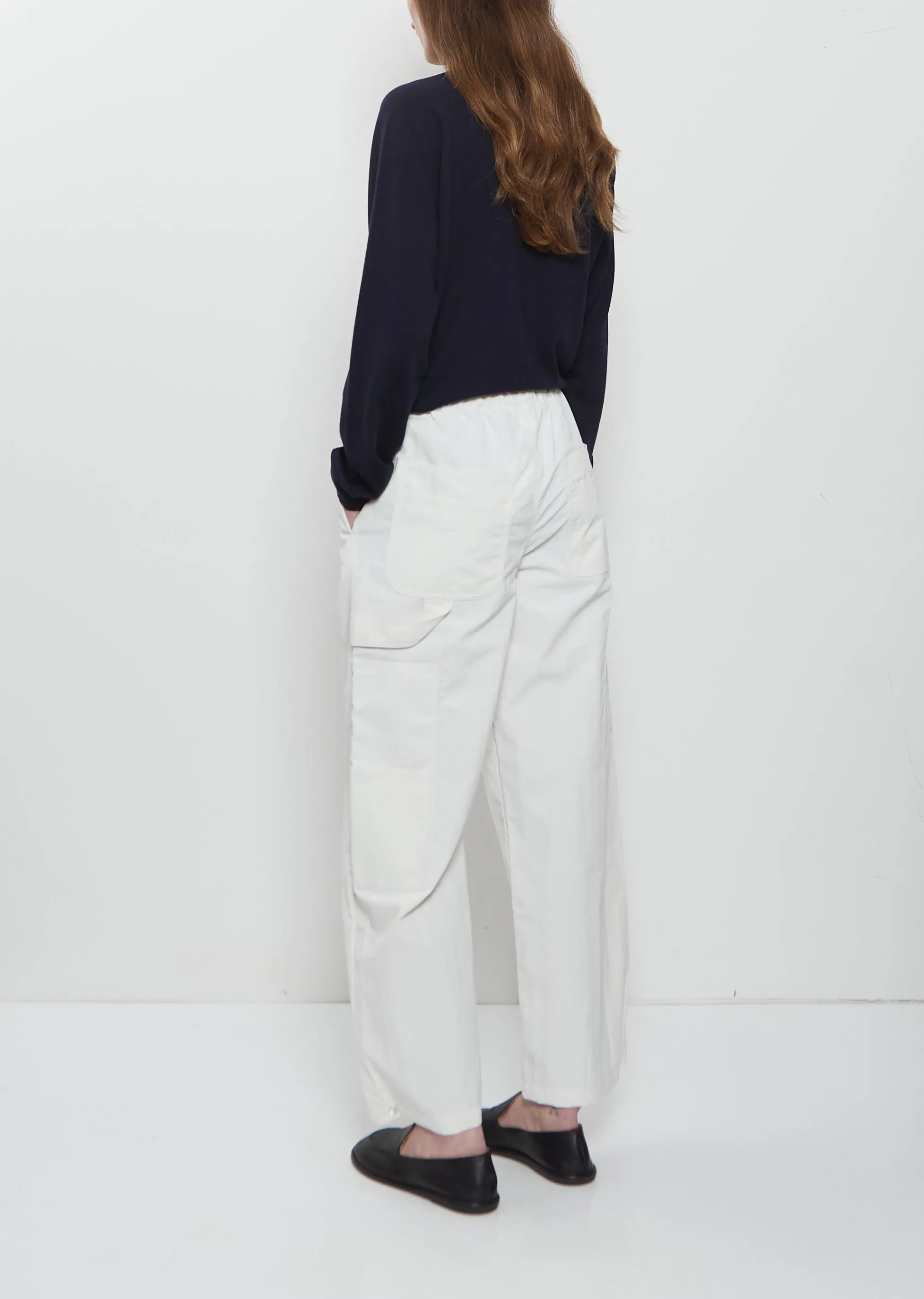 Frankie Drawstring Technical Nylon Worker Trousers sold by La Garconne product image thumbnail 3