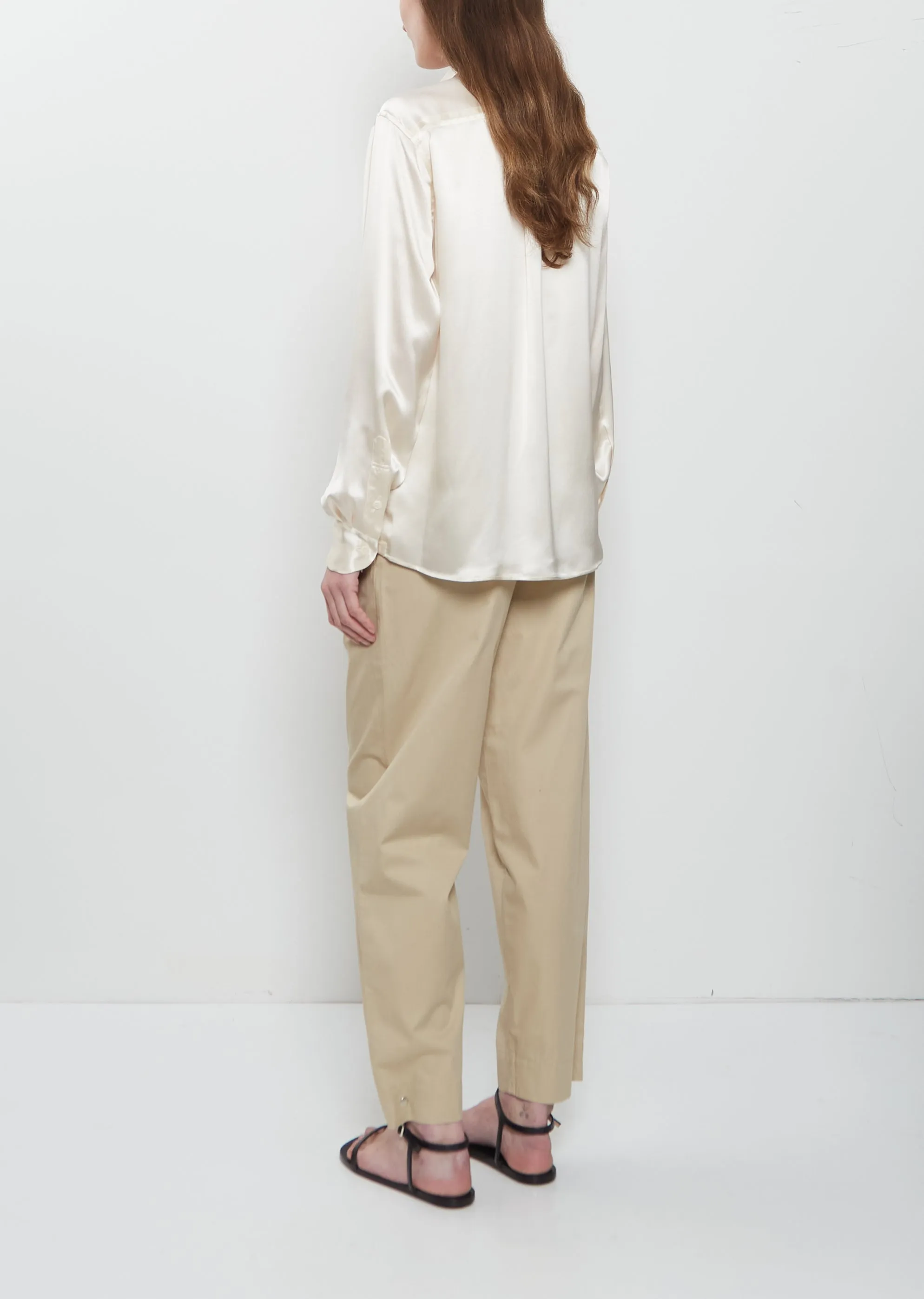 Pablo Unlined Fluid Silk Shirt sold by La Garconne product image thumbnail 3