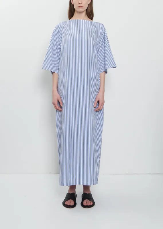 Oona Batwing Stripe Dress made by Meta Campania Collective