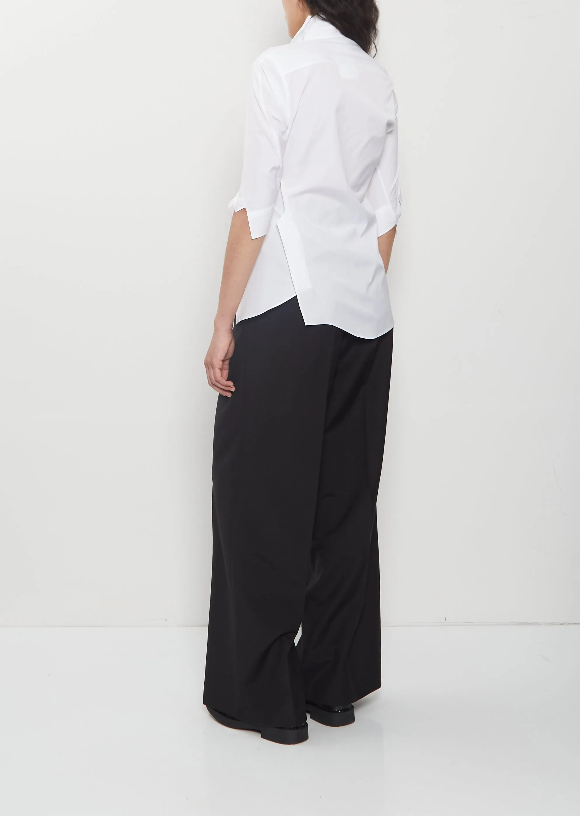 Asymmetrical Cotton Shirt sold by La Garconne product image thumbnail 3