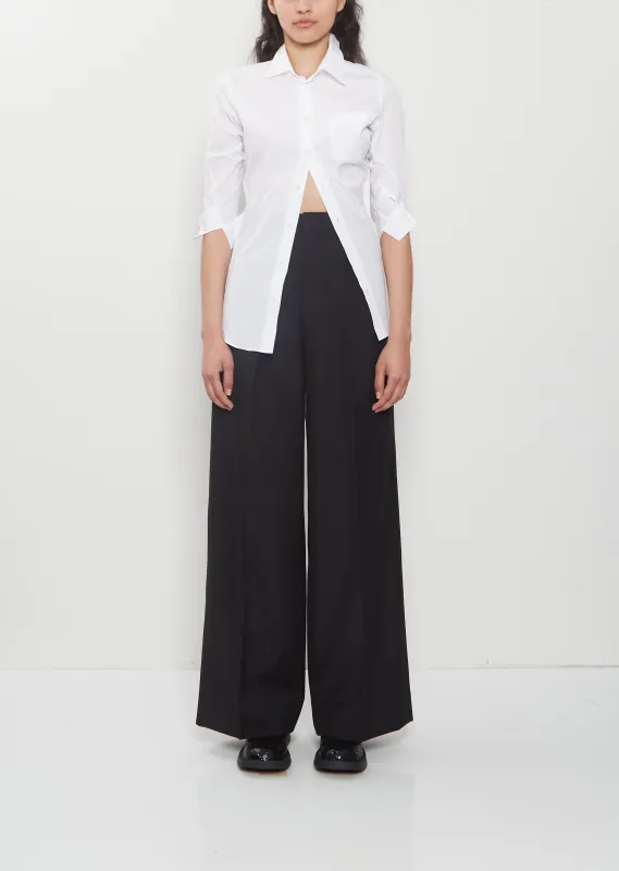 Technical Wool Pleated Pant made by Junya Watanabe