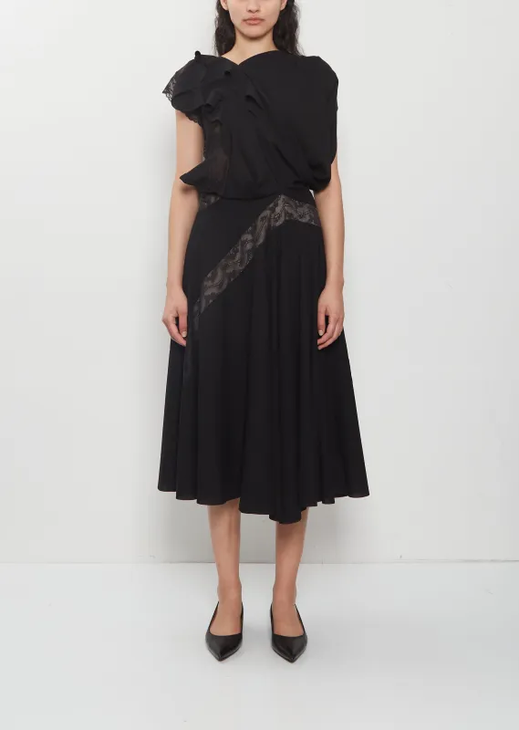 Raschel Lace Drape Dress made by Junya Watanabe