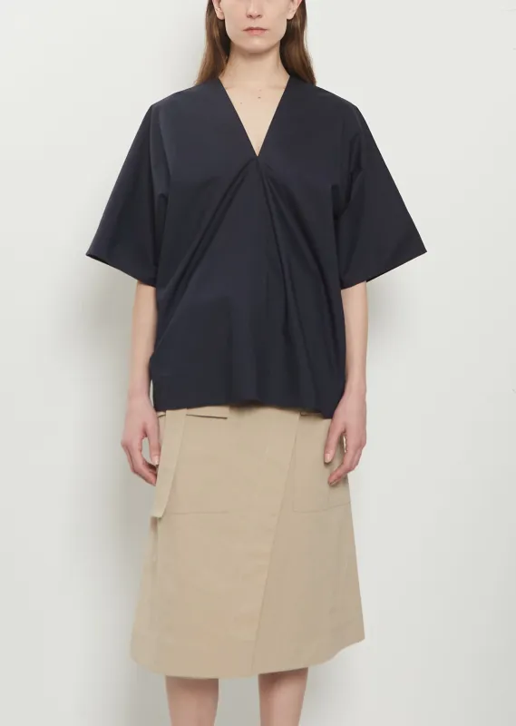 Pima Cotton Kimono Sleeve Top made by Plan C