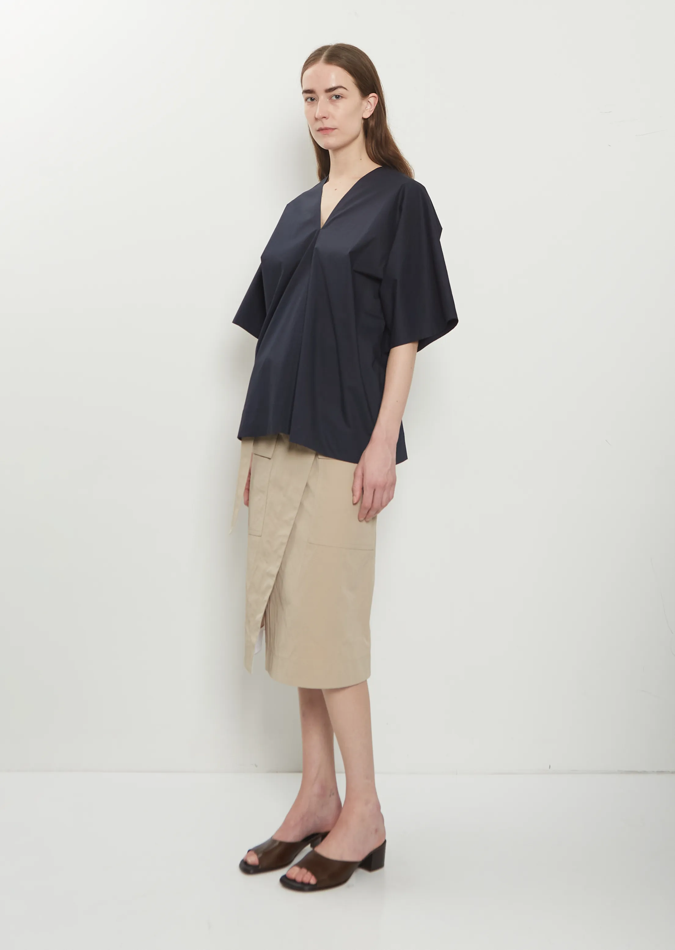 Pima Cotton Kimono Sleeve Top sold by La Garconne product image thumbnail 4