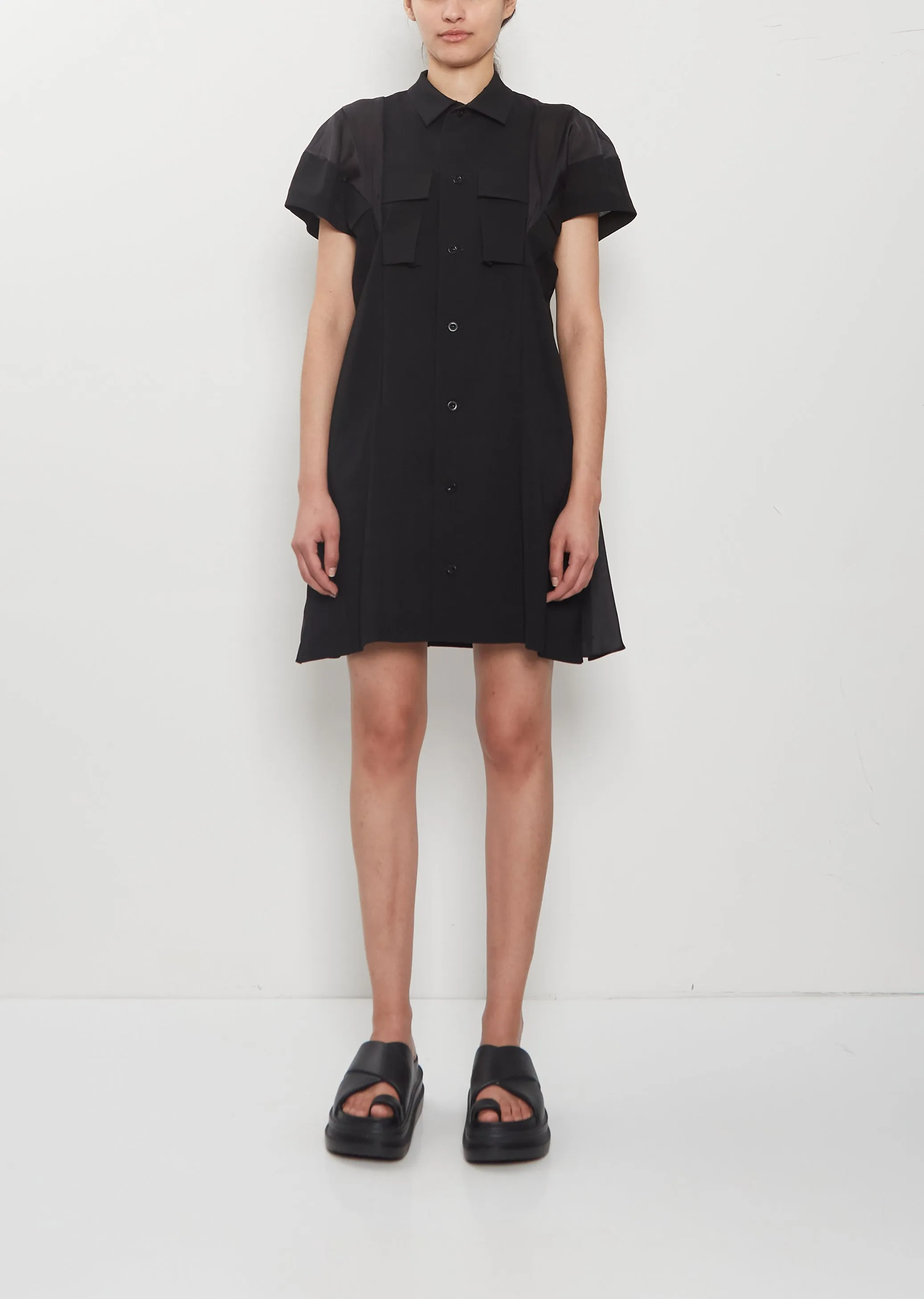 Wool Suiting Dress sold by La Garconne