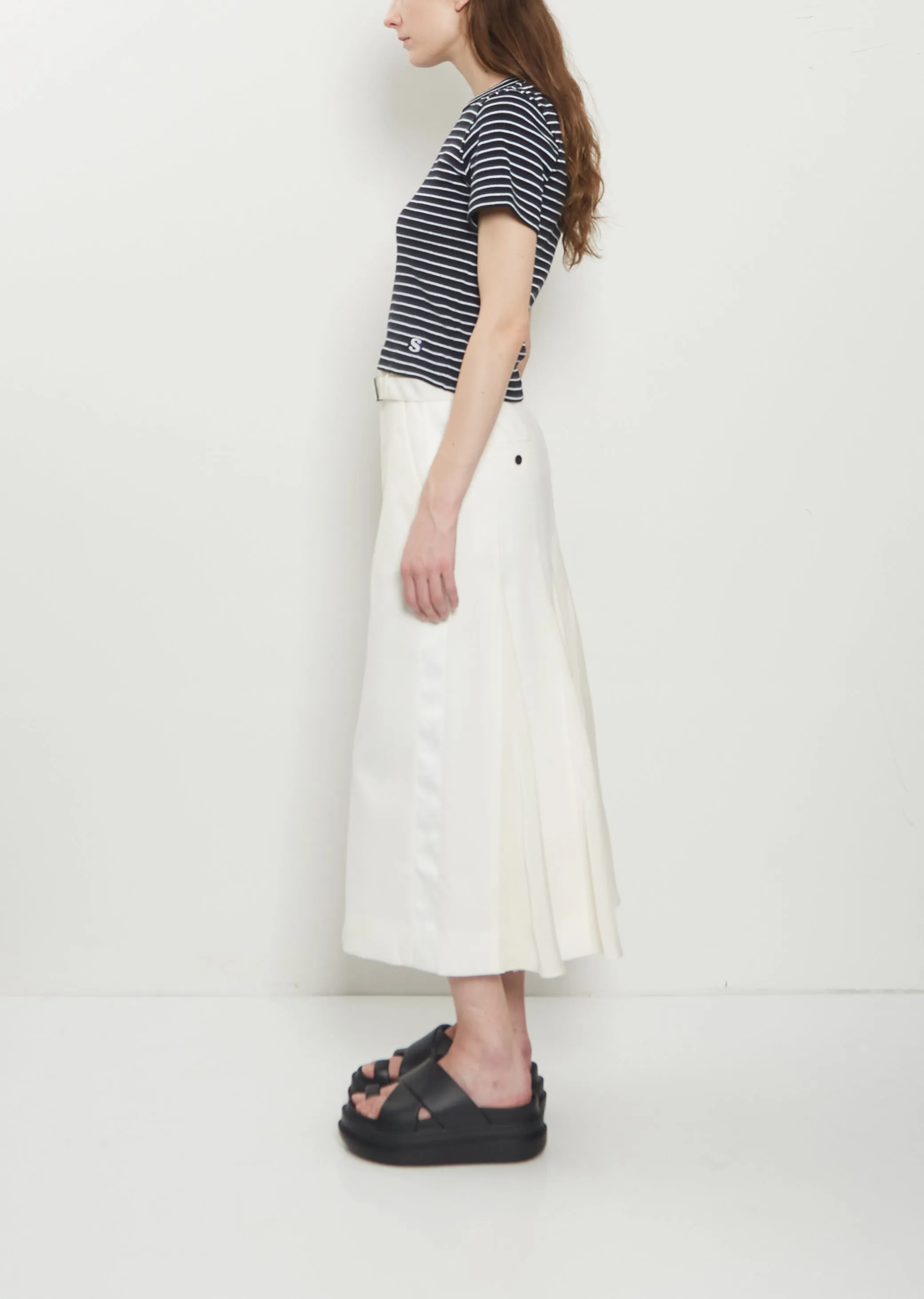 Wool Suiting Skirt sold by La Garconne product image thumbnail 2