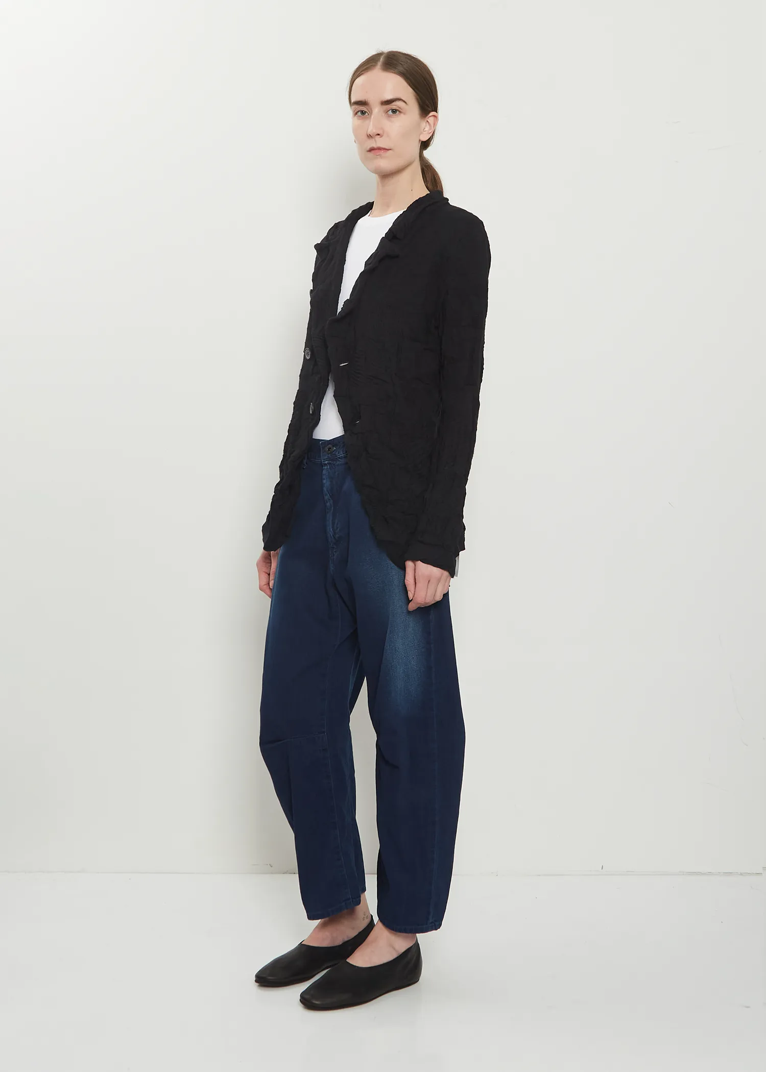 4-Button Cotton Knit Jacket sold by La Garconne product image thumbnail 4