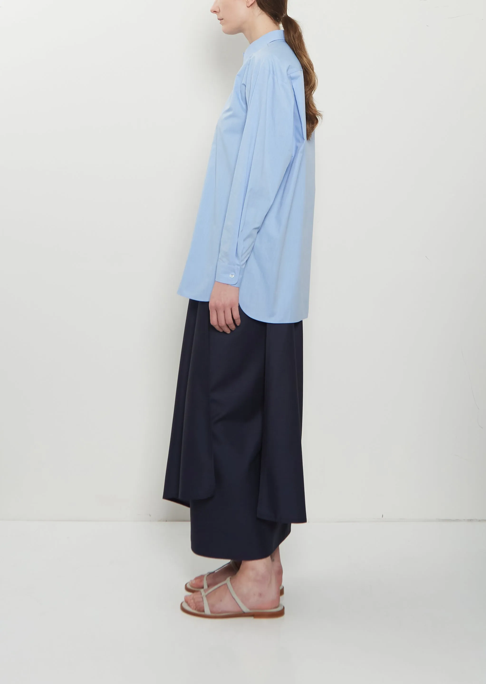 Cotton Popeline Basic Shirt sold by La Garconne product image thumbnail 2