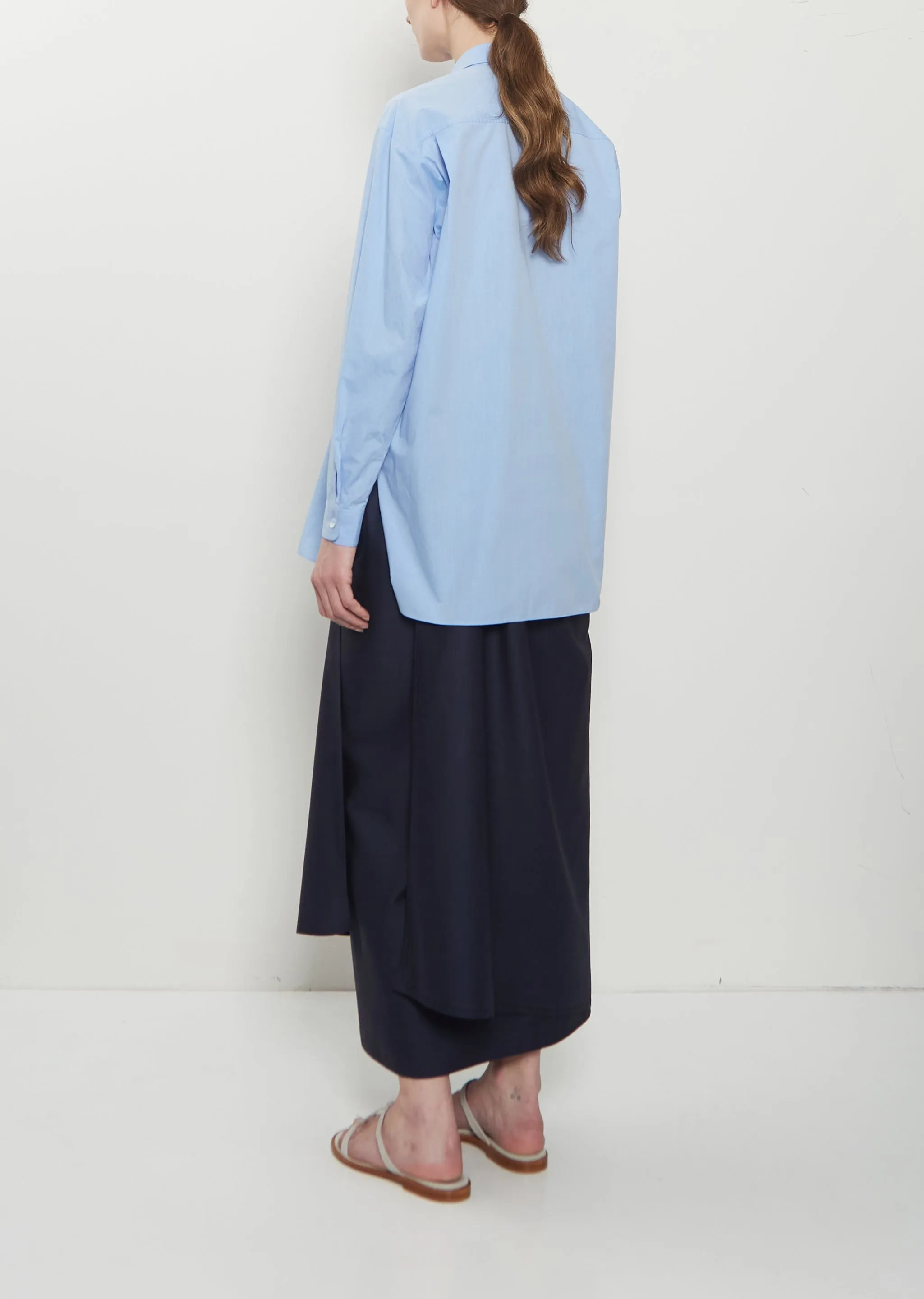 Cotton Popeline Basic Shirt sold by La Garconne product image thumbnail 3