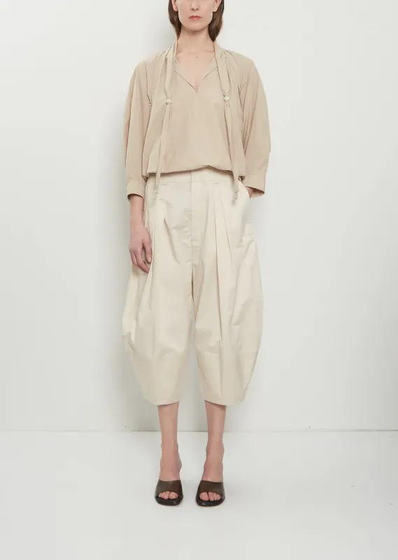 Cropped Bermuda Pants — Jasmine made by Lemaire