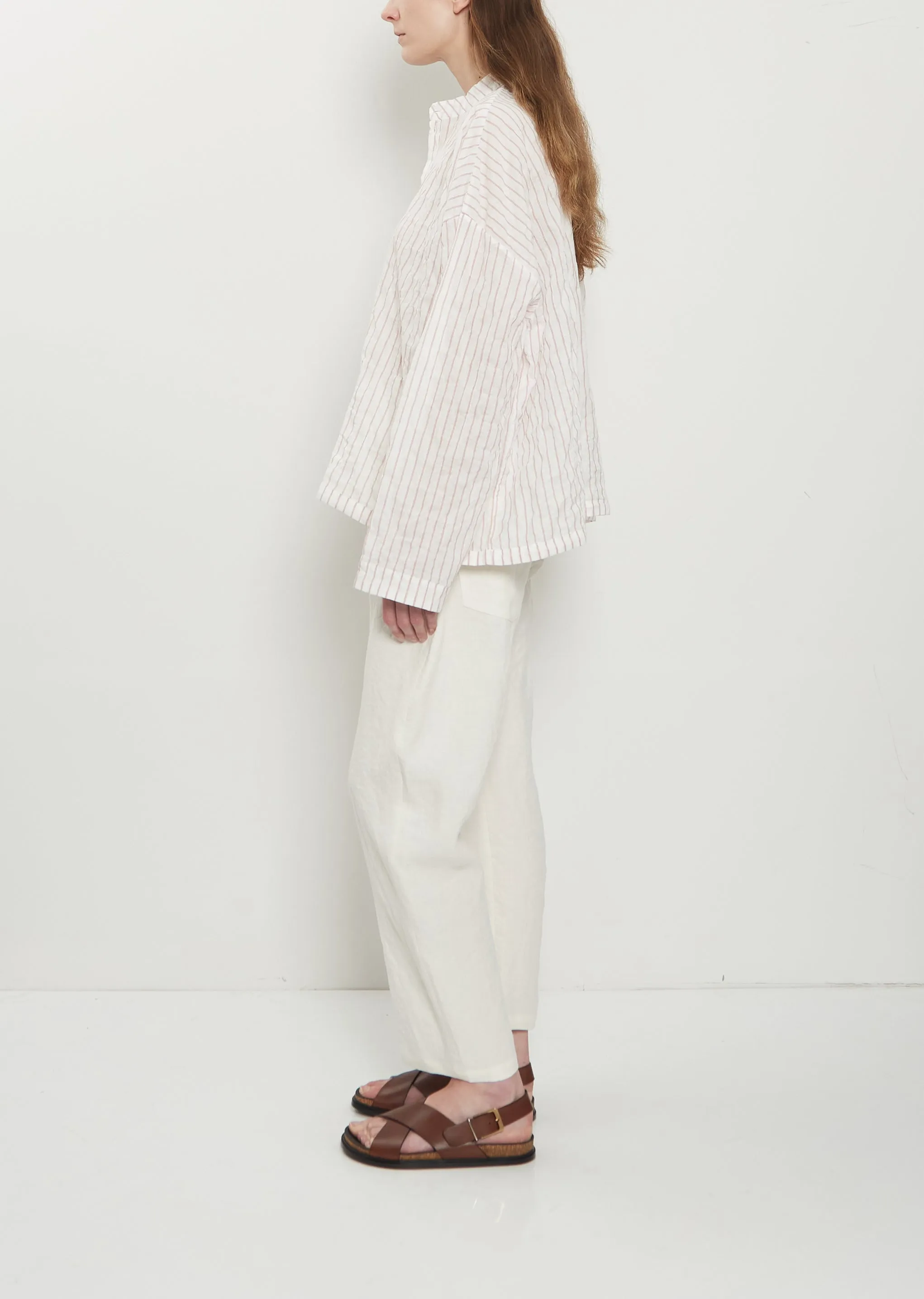 Wrap Cotton Shirt sold by La Garconne product image thumbnail 2