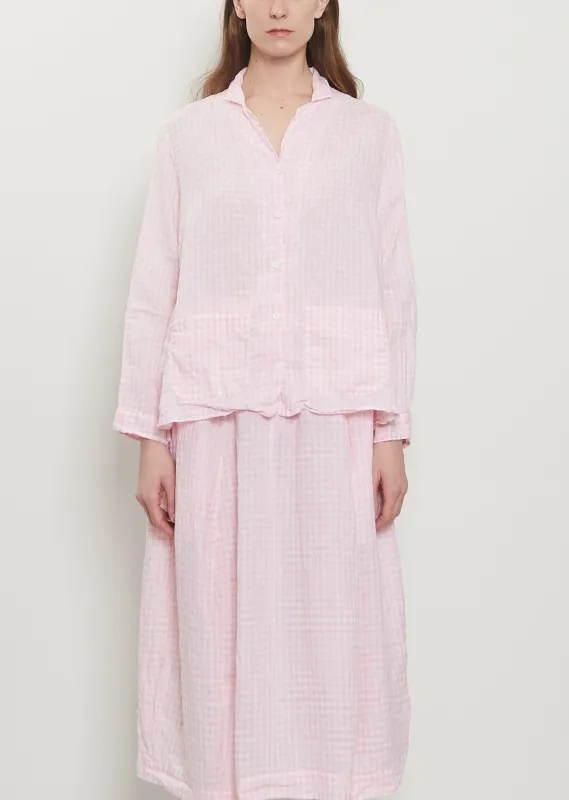 Jenny Linen Shirt made by Bergfabel