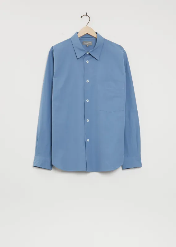 Basic Shirt — Mineral Blue made by La Garconne