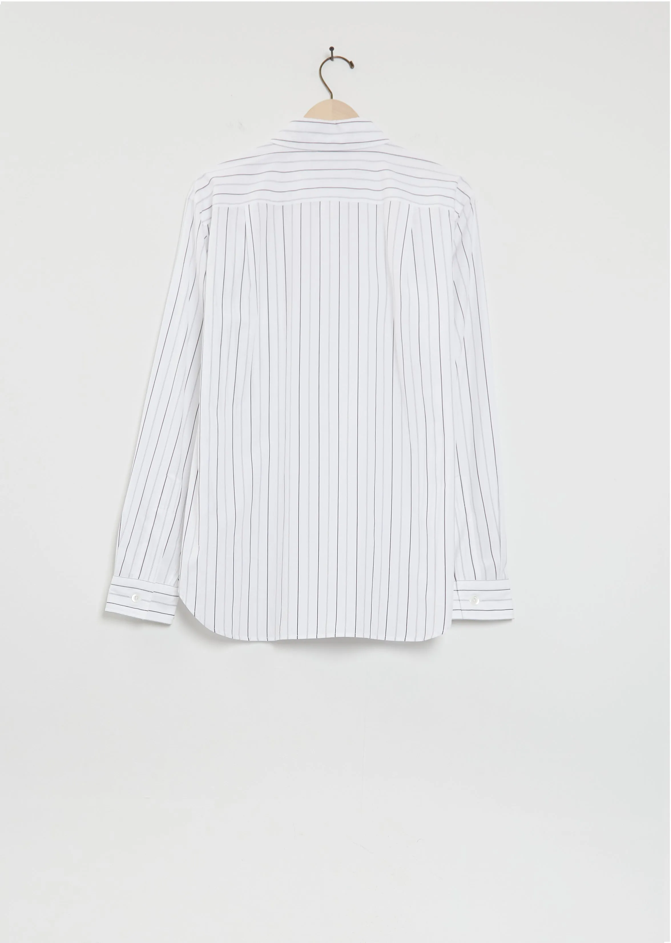 Basic Shirt — White / Charcoal sold by La Garconne product image thumbnail 2