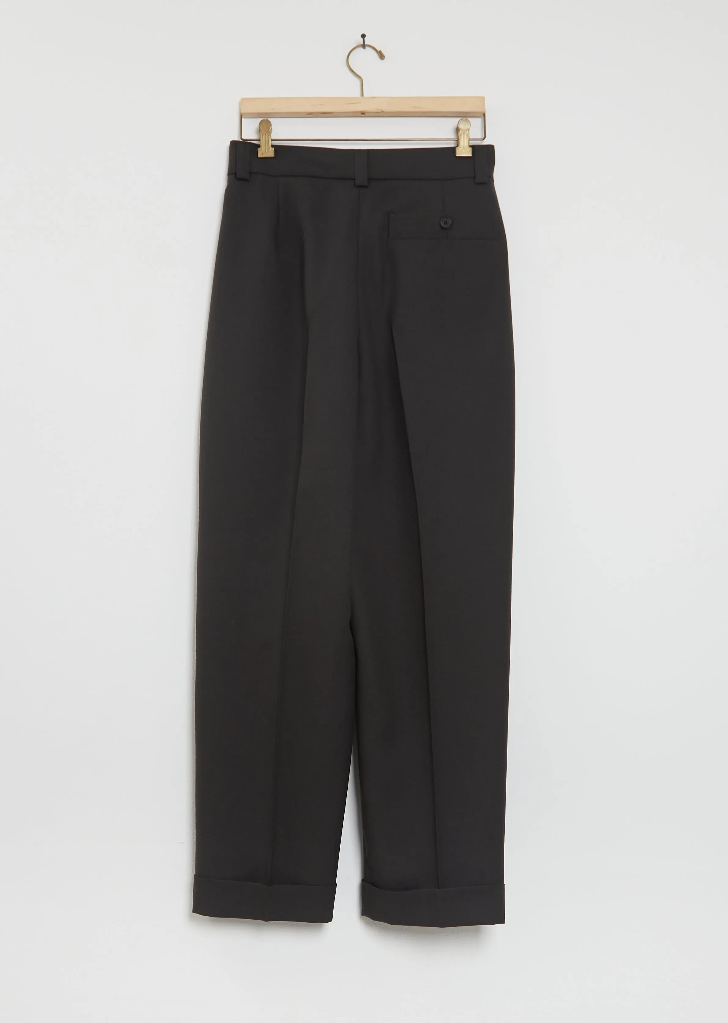 Stitch Pleat Trousers sold by La Garconne product image thumbnail 2