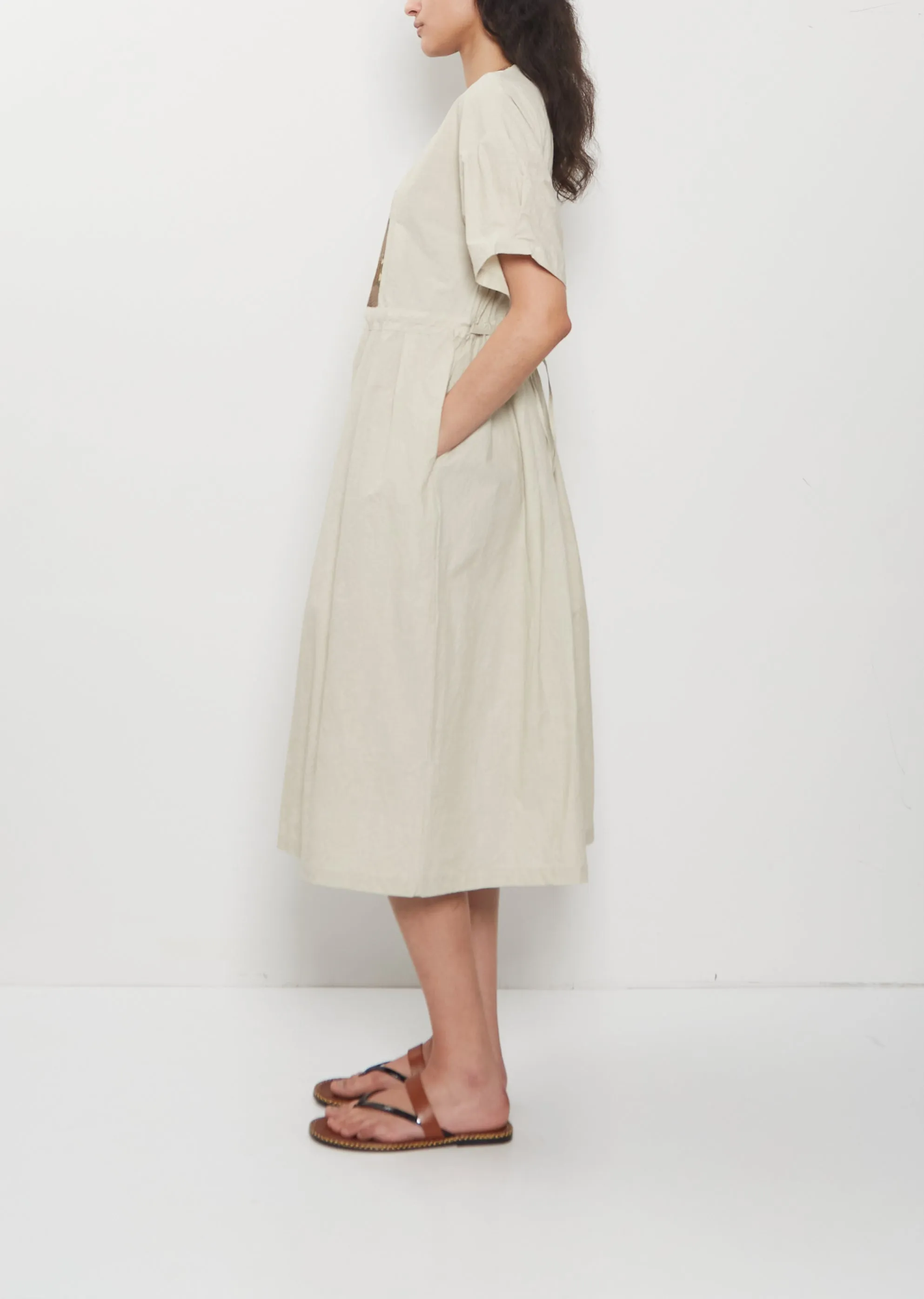 Sock Knit Detail Cotton Dress sold by La Garconne product image thumbnail 2
