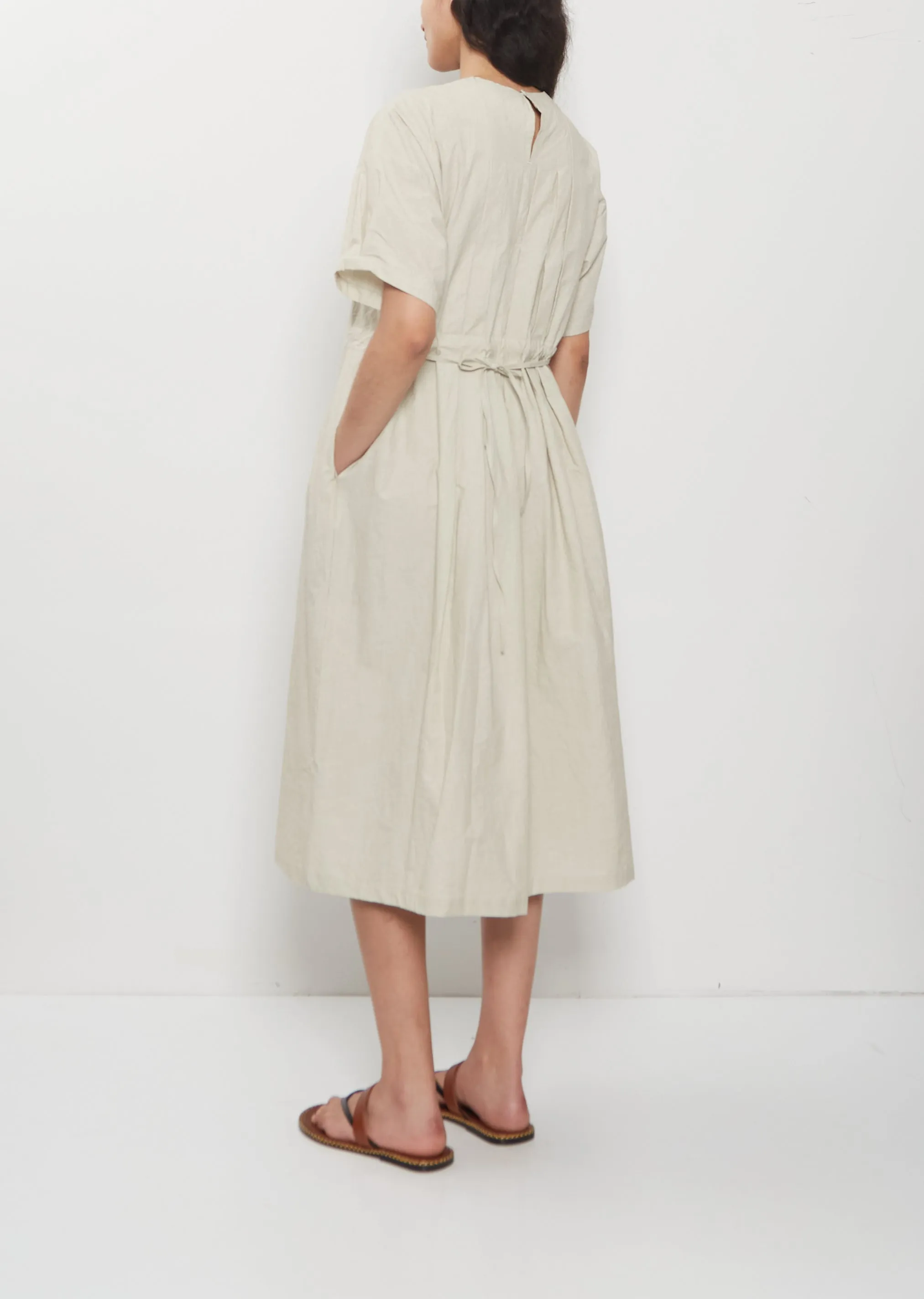 Sock Knit Detail Cotton Dress sold by La Garconne product image thumbnail 3