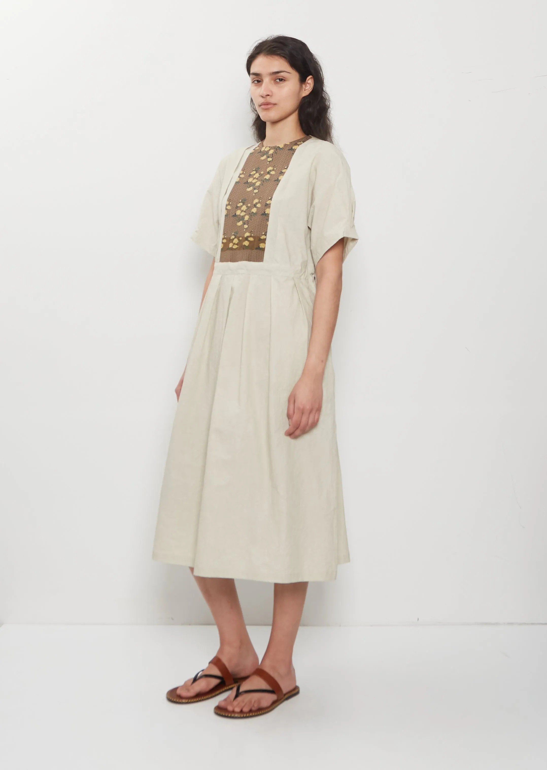 Sock Knit Detail Cotton Dress sold by La Garconne product image thumbnail 4