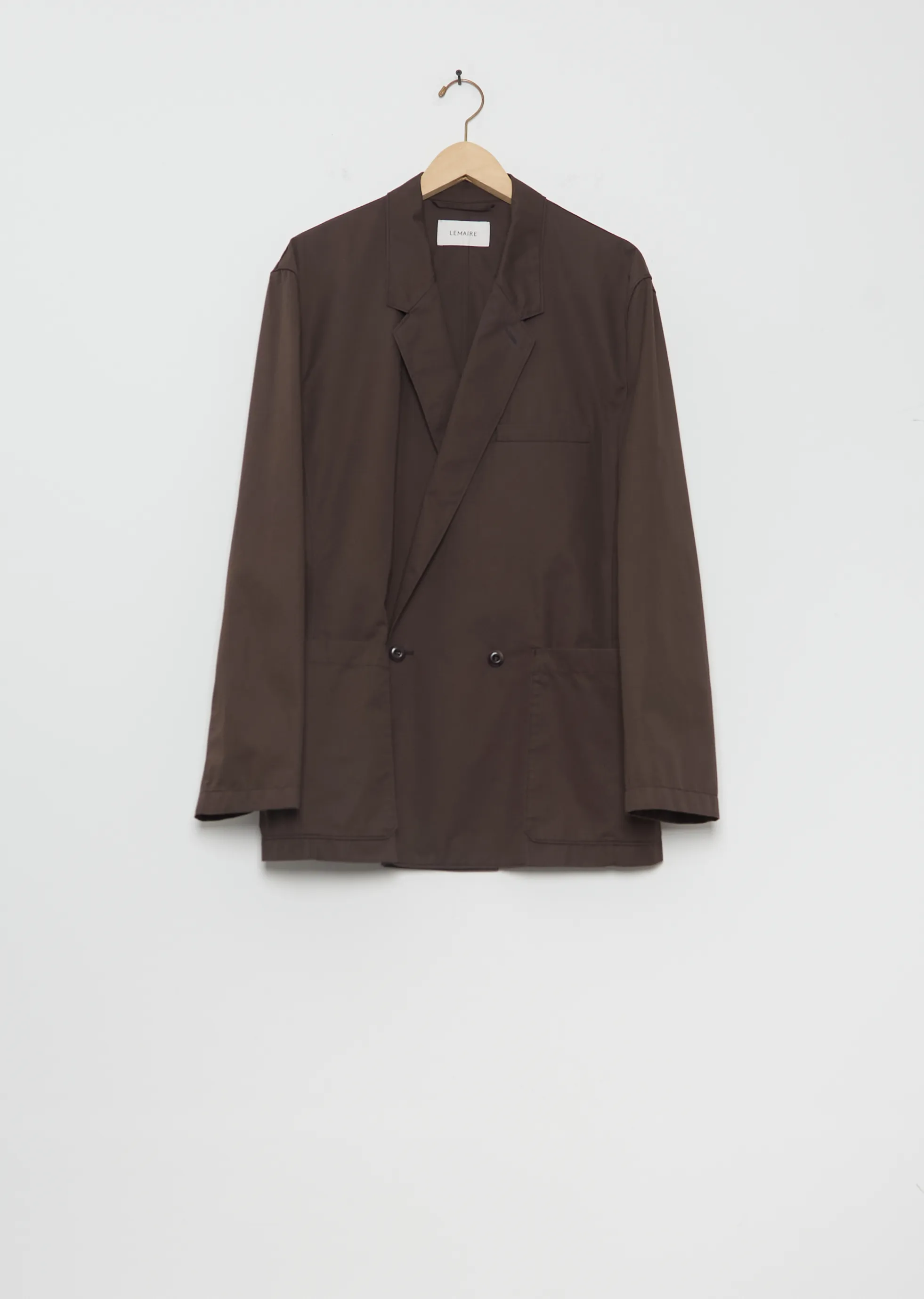 Cotton Twill Double Breasted Workwear Jacket sold by La Garconne