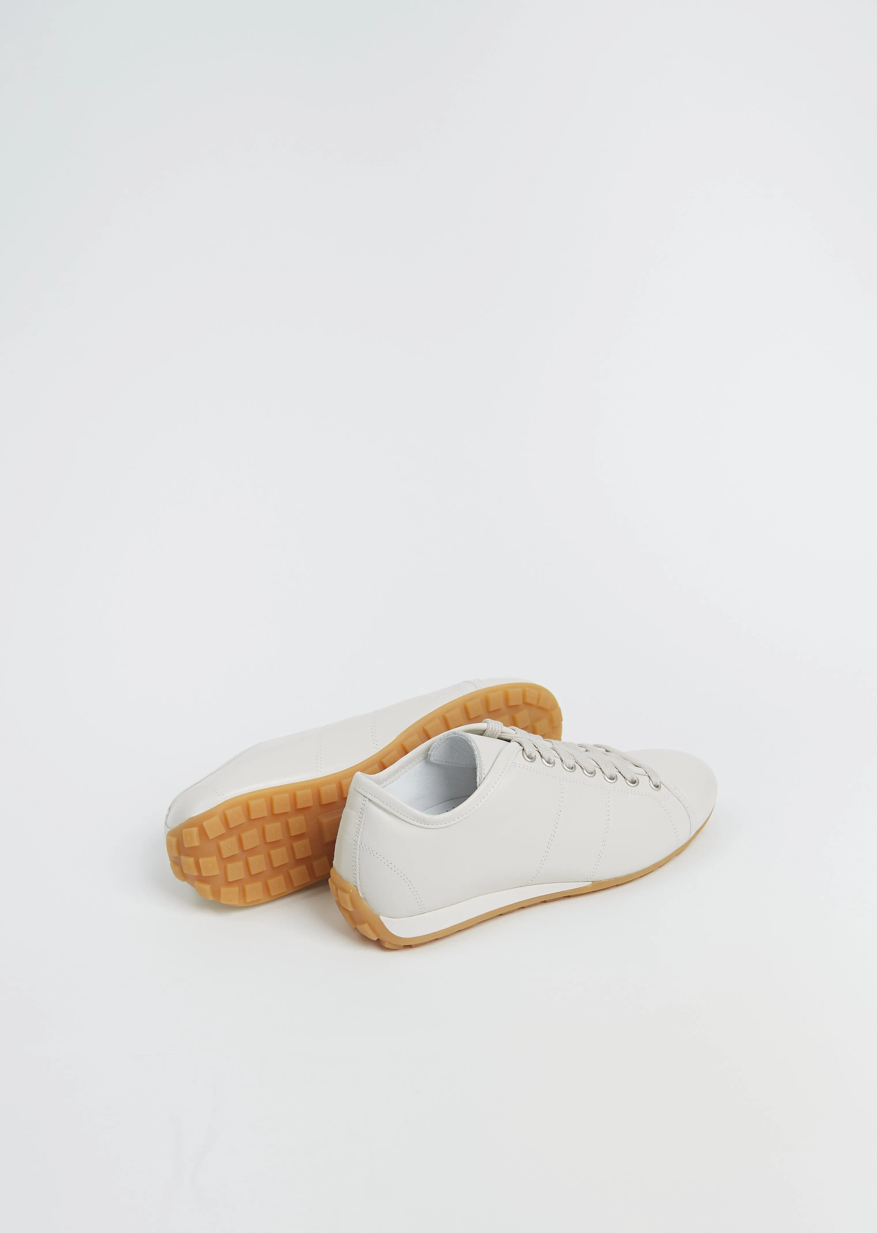 Flint Leather Sneaker — Off White sold by La Garconne product image thumbnail 3