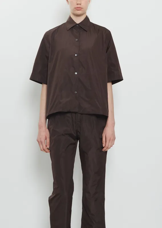 Biscay Taffeta Shirt made by Sofie D'Hoore