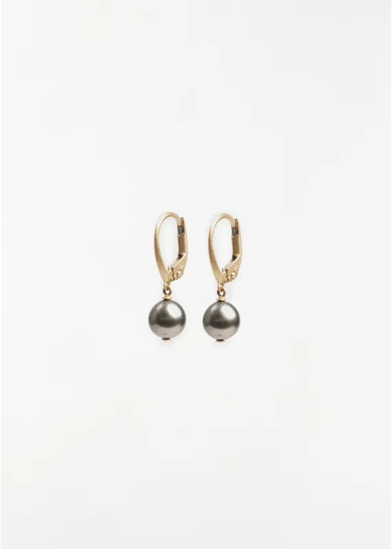 Momo Yellow Gold Earrings made by La Garconne