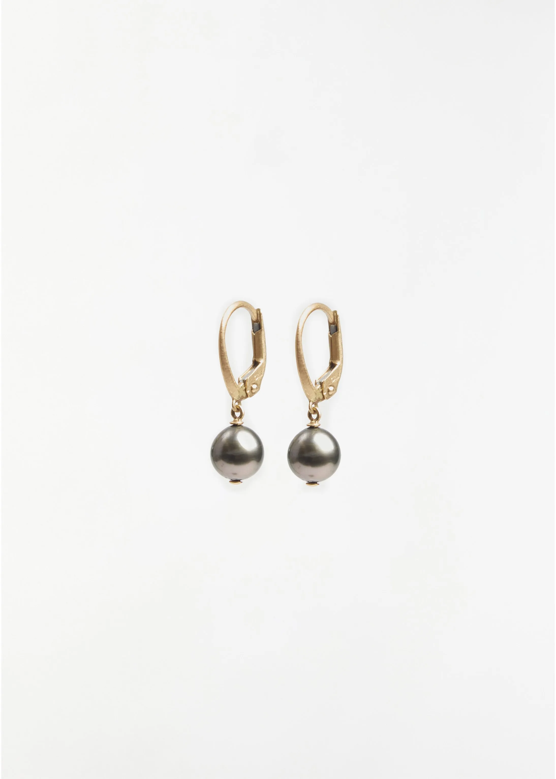 Momo Yellow Gold Earrings sold by La Garconne