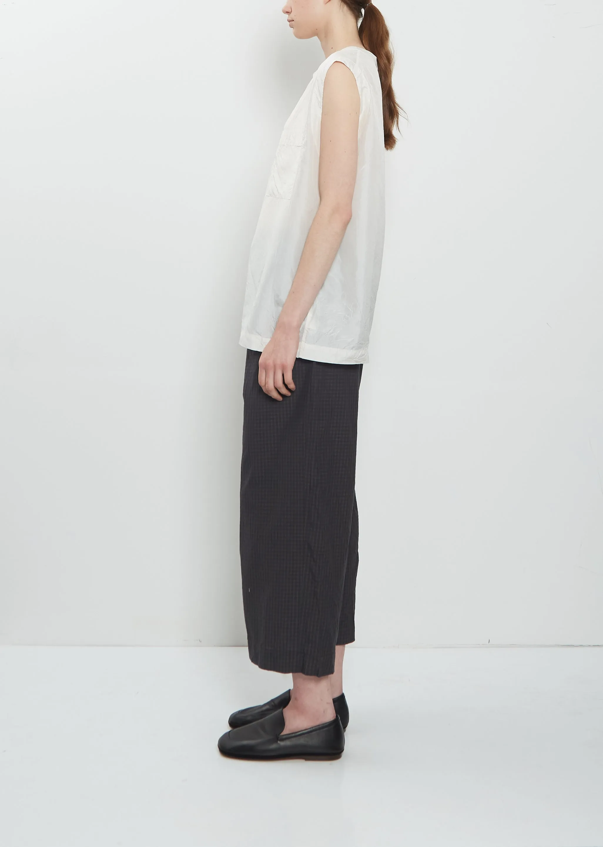 Pocket Big Tank Silk Shirt sold by La Garconne product image thumbnail 2