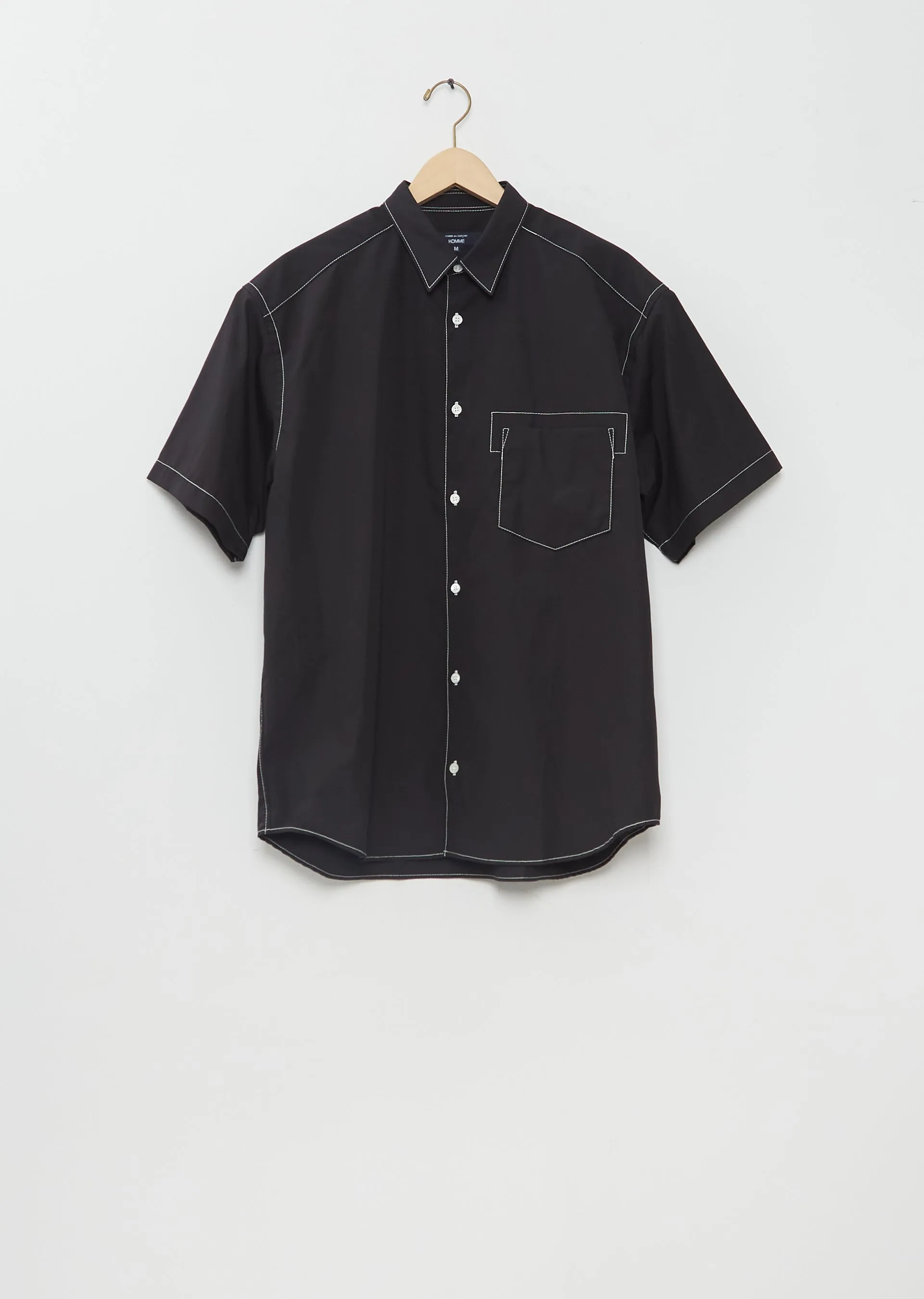 Cotton Typewriter Short Sleeve Shirt sold by La Garconne