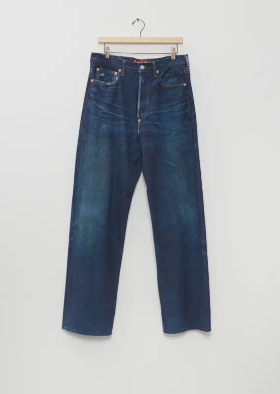 x Levi's Berber Print Denim Pants made by Junya Watanabe