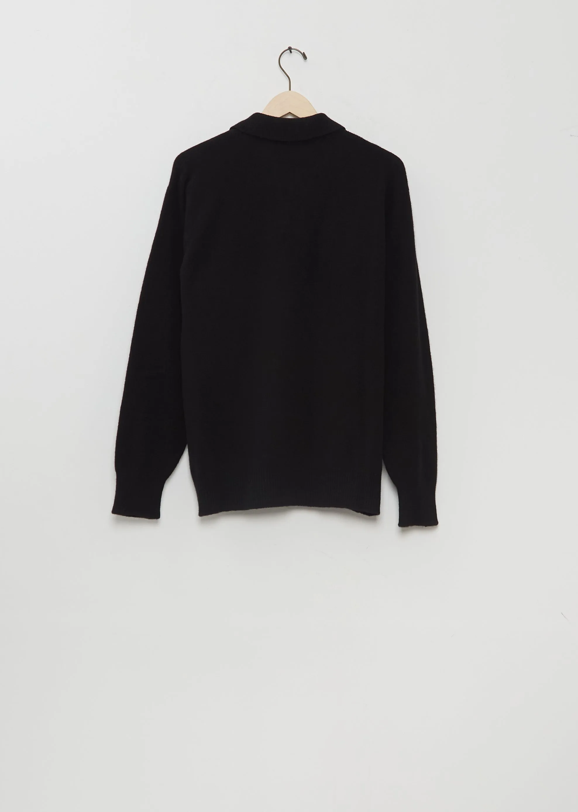 Seamless Pocket Polo Wool Cashmere Shirt sold by La Garconne product image thumbnail 2