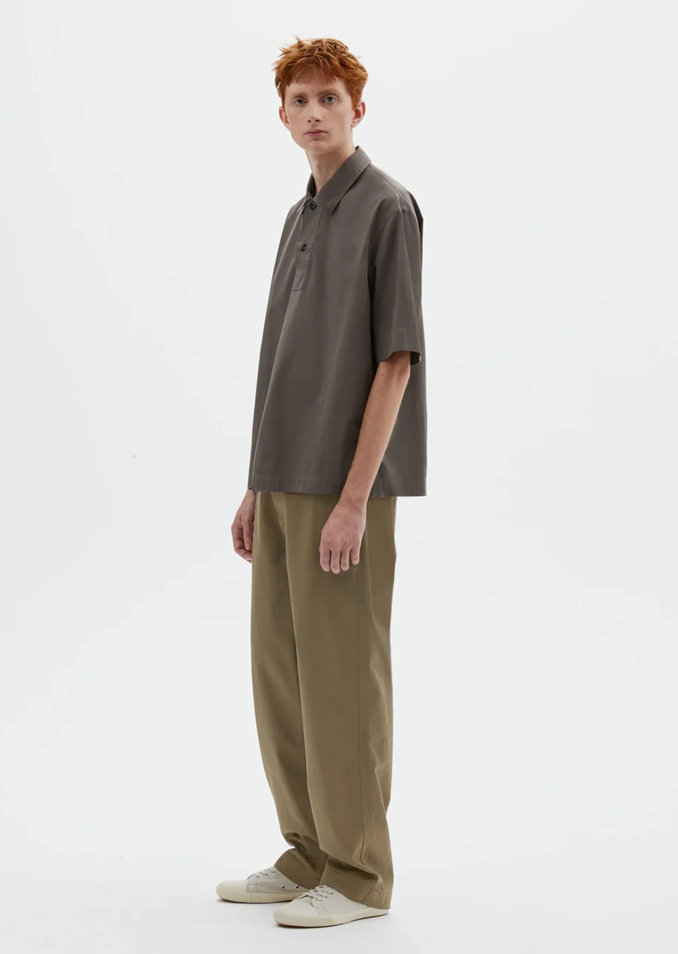 Offset Placket Polo sold by La Garconne product image thumbnail 3