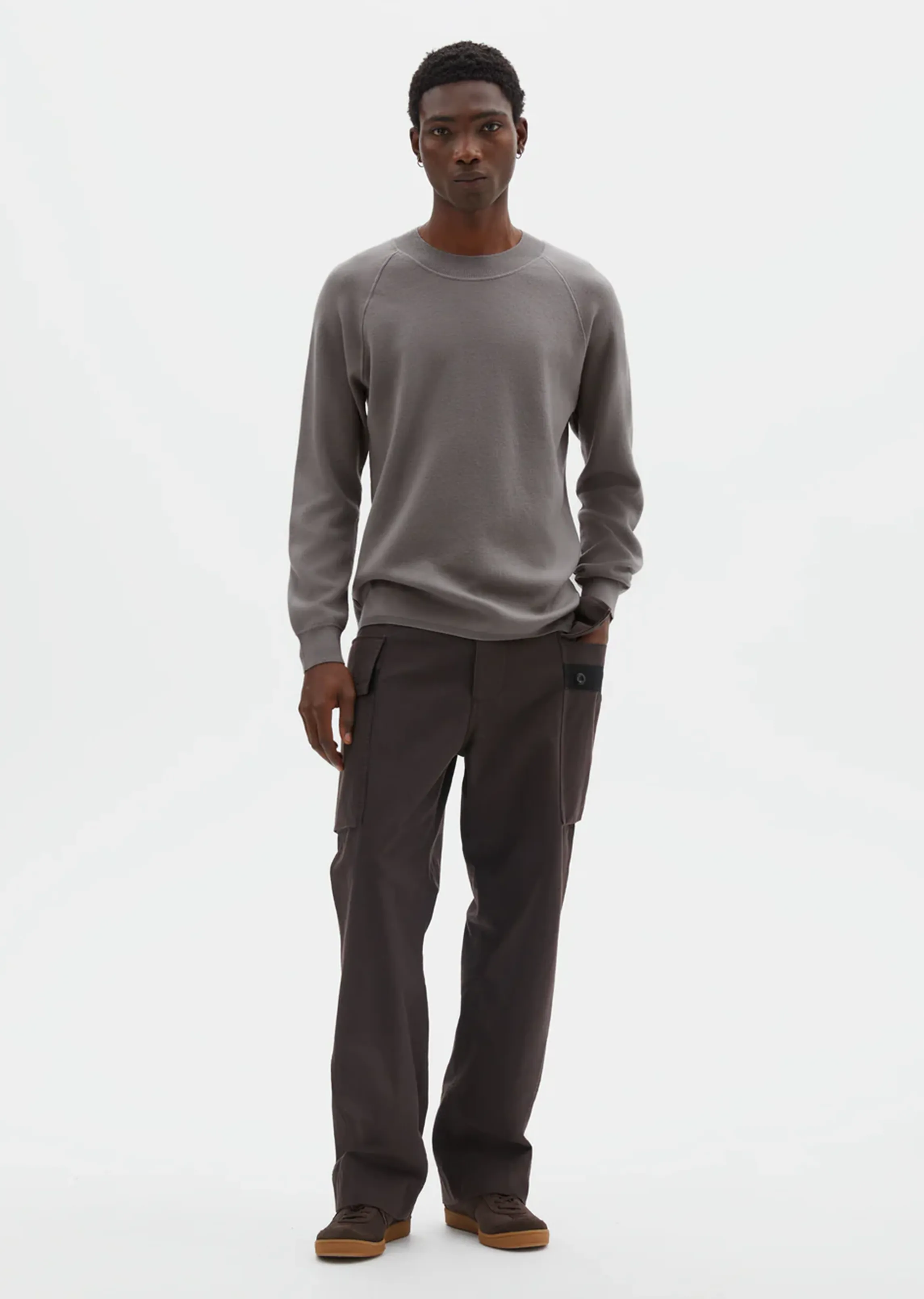 Wide Neck Sweatshirt sold by La Garconne product image thumbnail 3