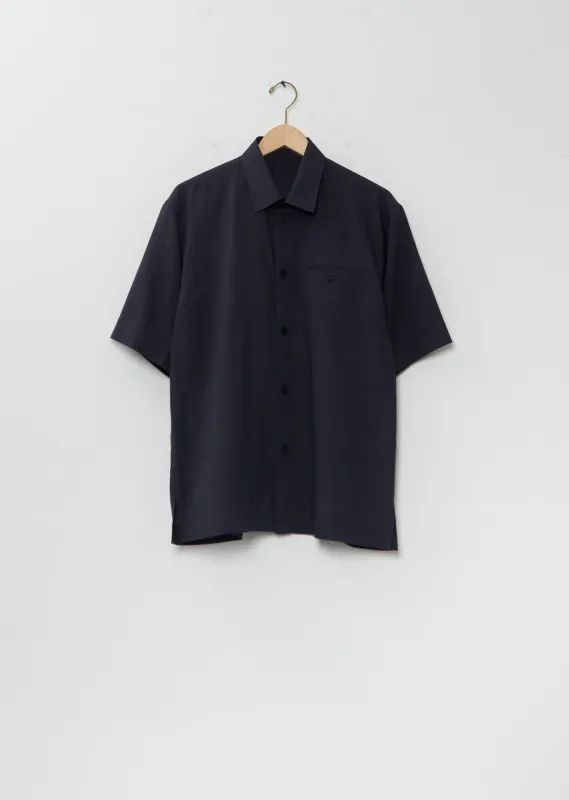 Ramie Short Sleeve Shirt made by Issey Miyake