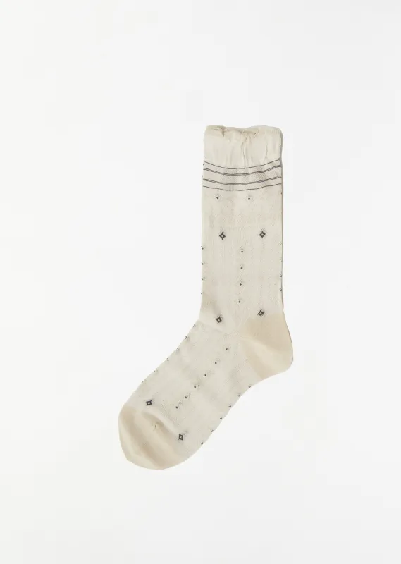 Hand in Hand Socks — Ivory made by ANTIPAST