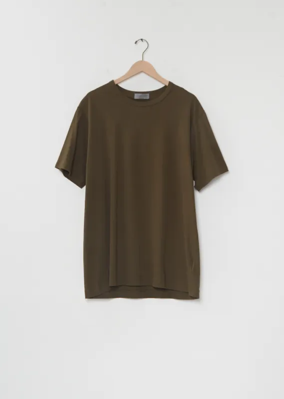 Round Neck T-Shirt — Khaki made by La Garconne