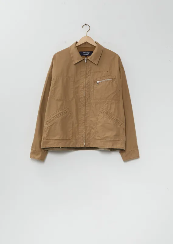 Pockets Cotton Chino Jacket made by Comme des Garcons