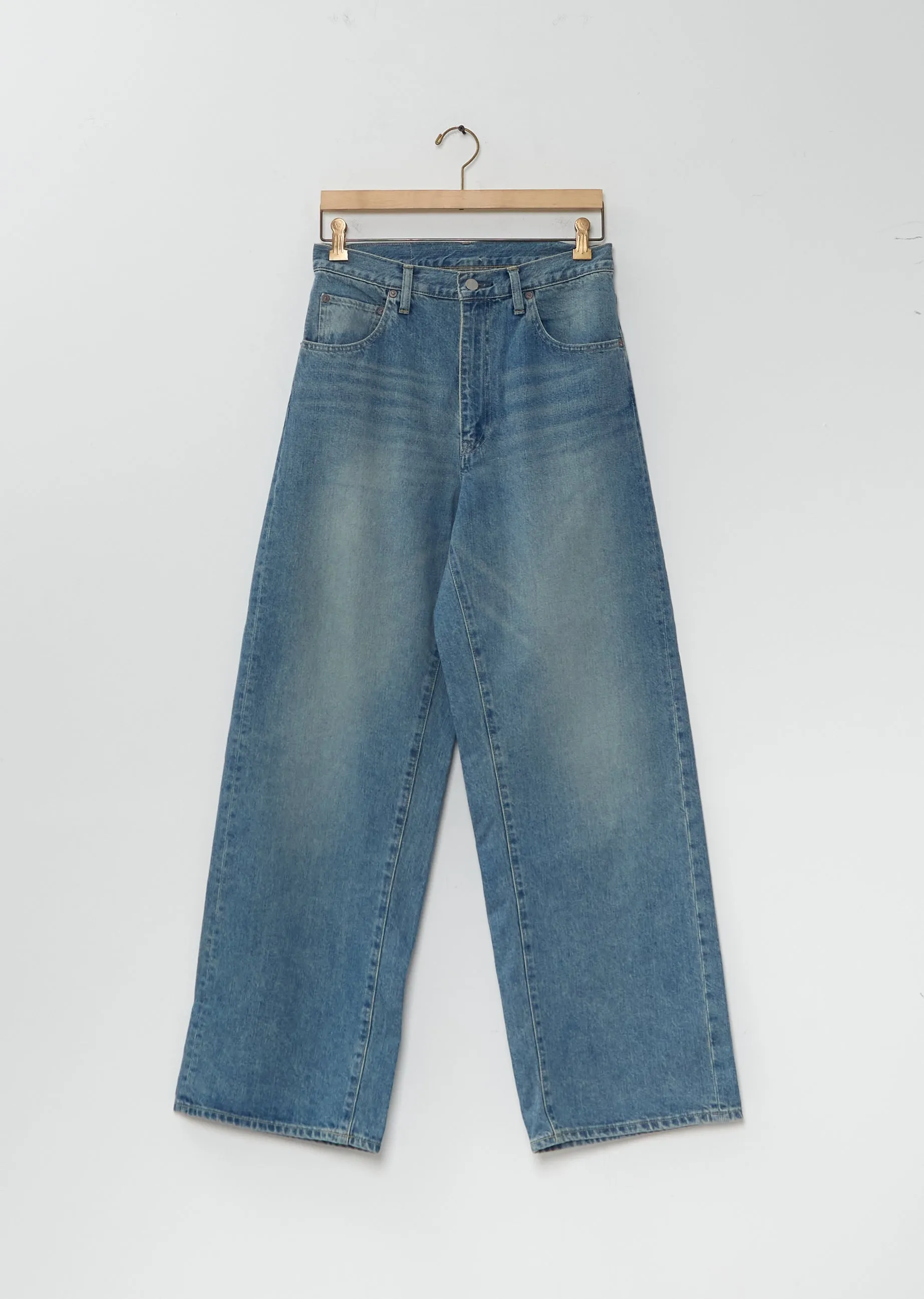 Wide Denim Jeans sold by La Garconne