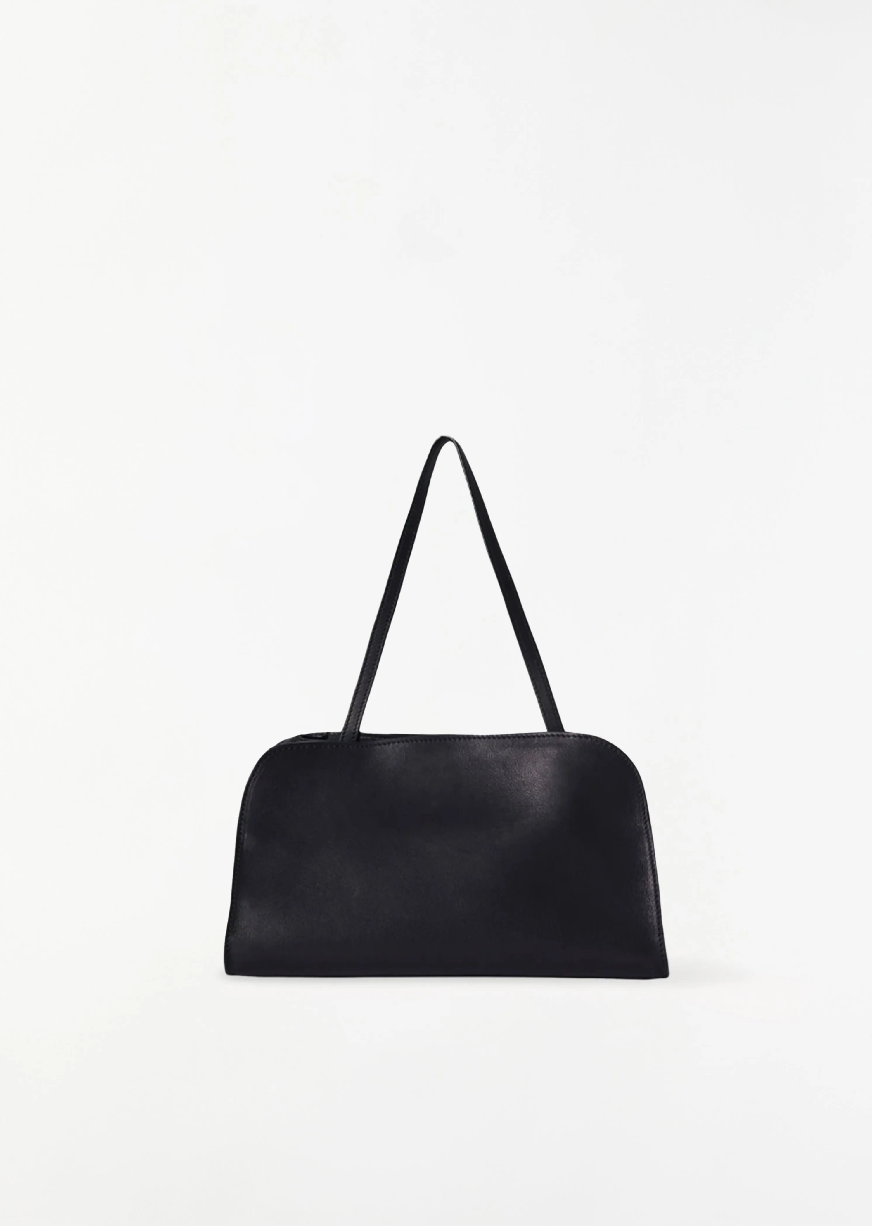 Peggy Saddle Leather Clutch — Black sold by La Garconne product image thumbnail 2
