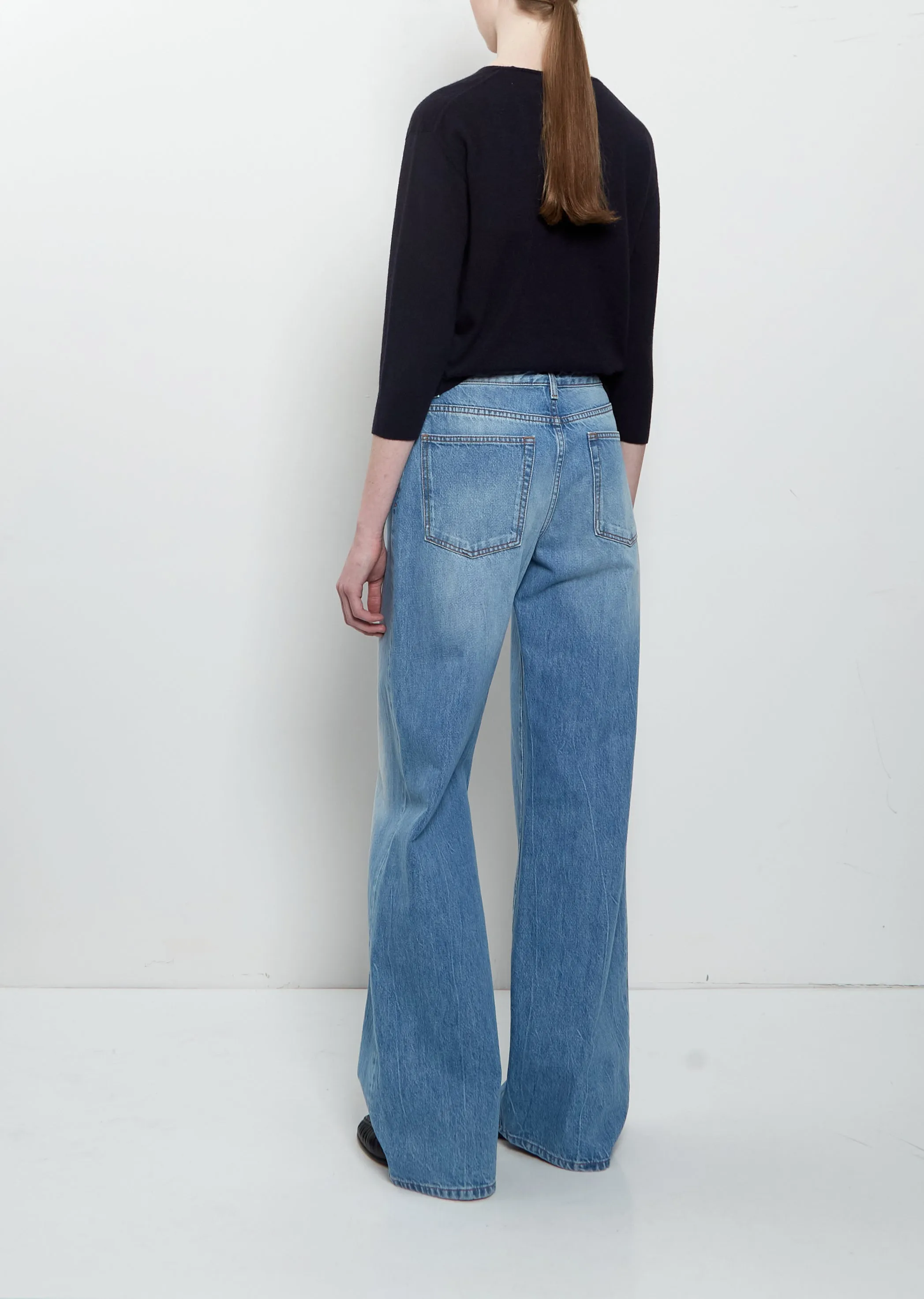 Eglitta Cotton Jean — Blue sold by La Garconne product image thumbnail 3
