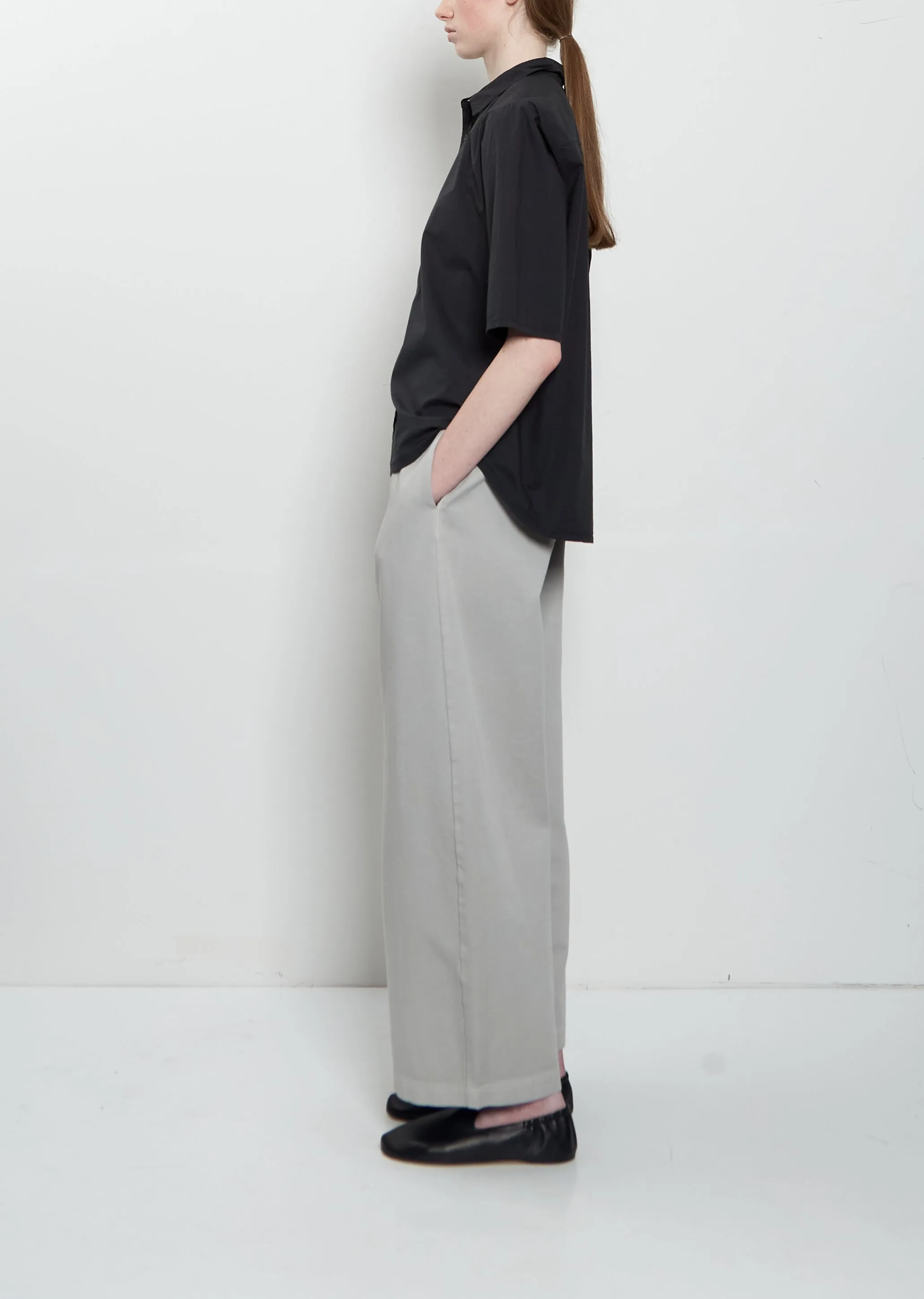 Dina Sushi Light Poplin Shirt — Black sold by La Garconne product image thumbnail 2