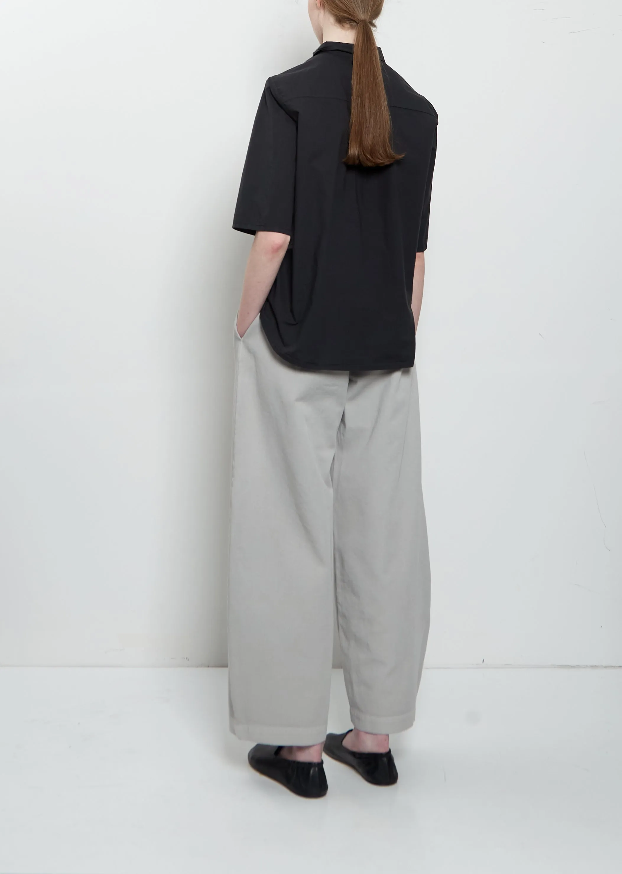 Dina Sushi Light Poplin Shirt — Black sold by La Garconne product image thumbnail 3