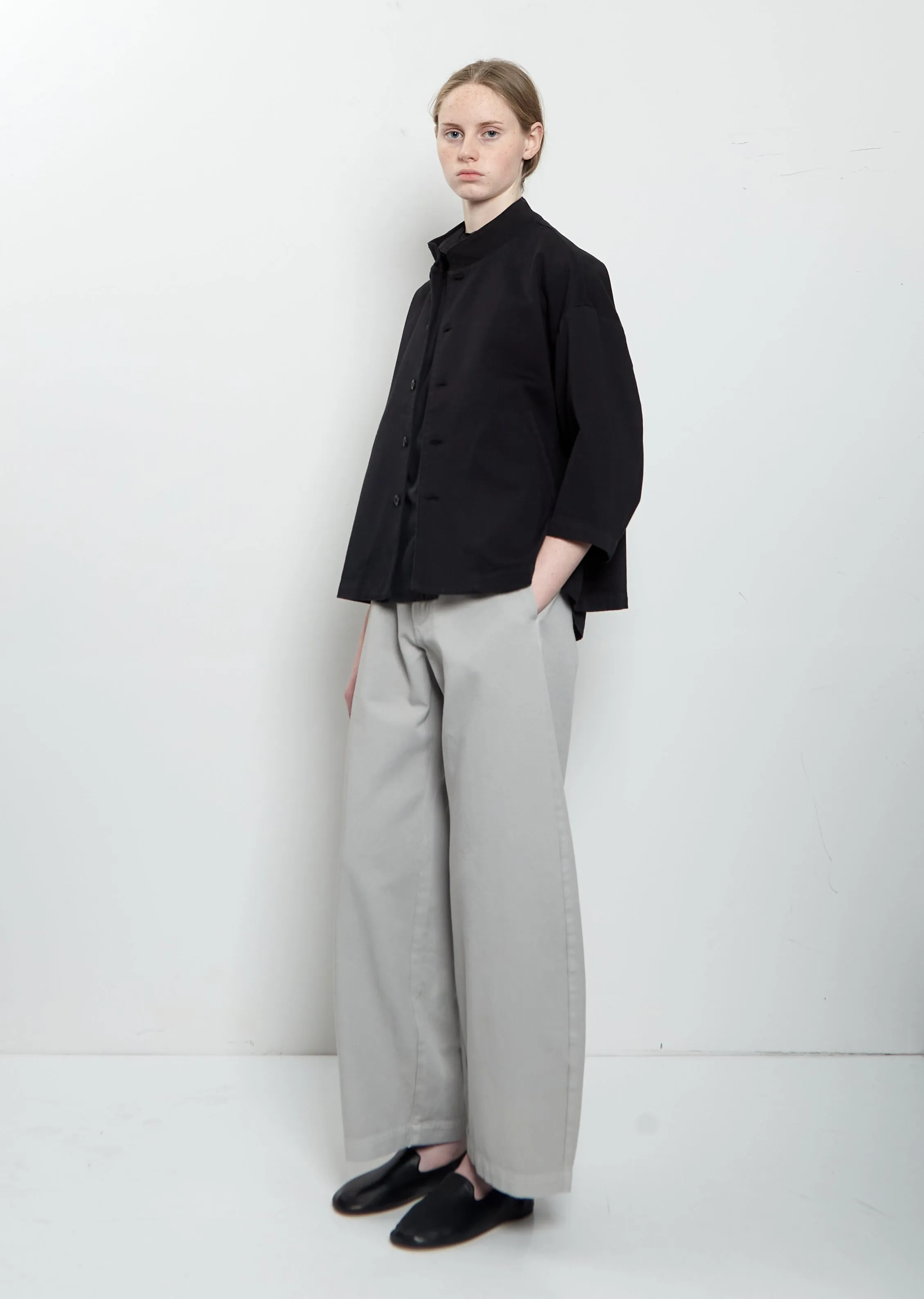 Agave Massaua Drill Jacket — Black sold by La Garconne product image thumbnail 4
