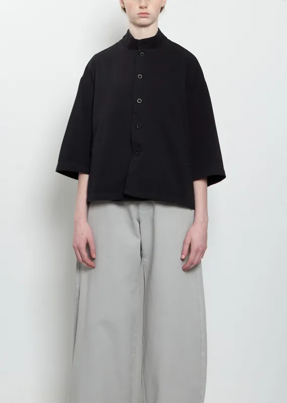 Agave Massaua Drill Jacket — Black made by Labo.Art