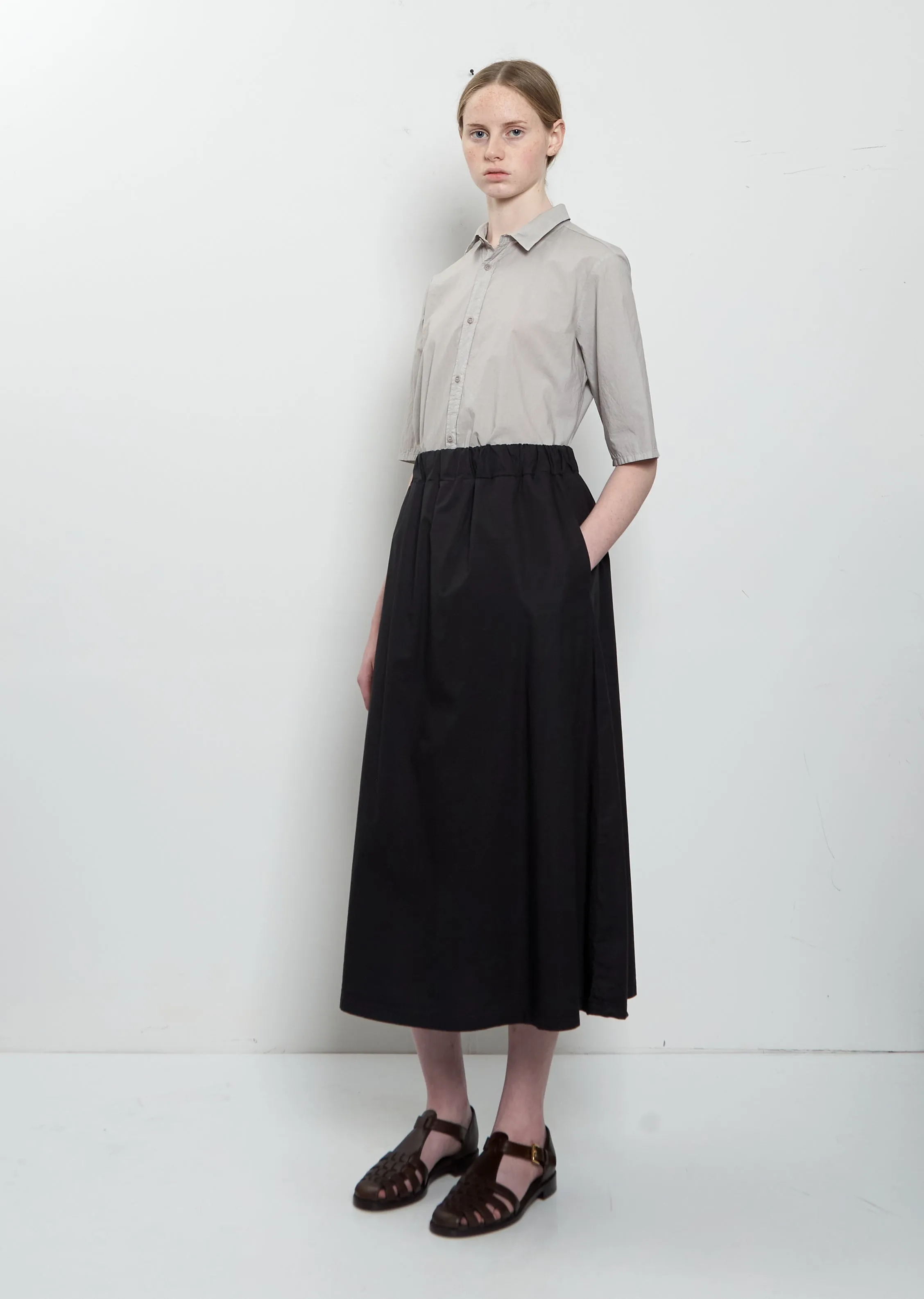 Vetro Clara Poplin Skirt sold by La Garconne product image thumbnail 4