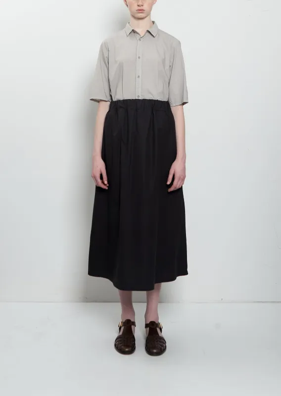 Vetro Clara Poplin Skirt made by Labo.Art