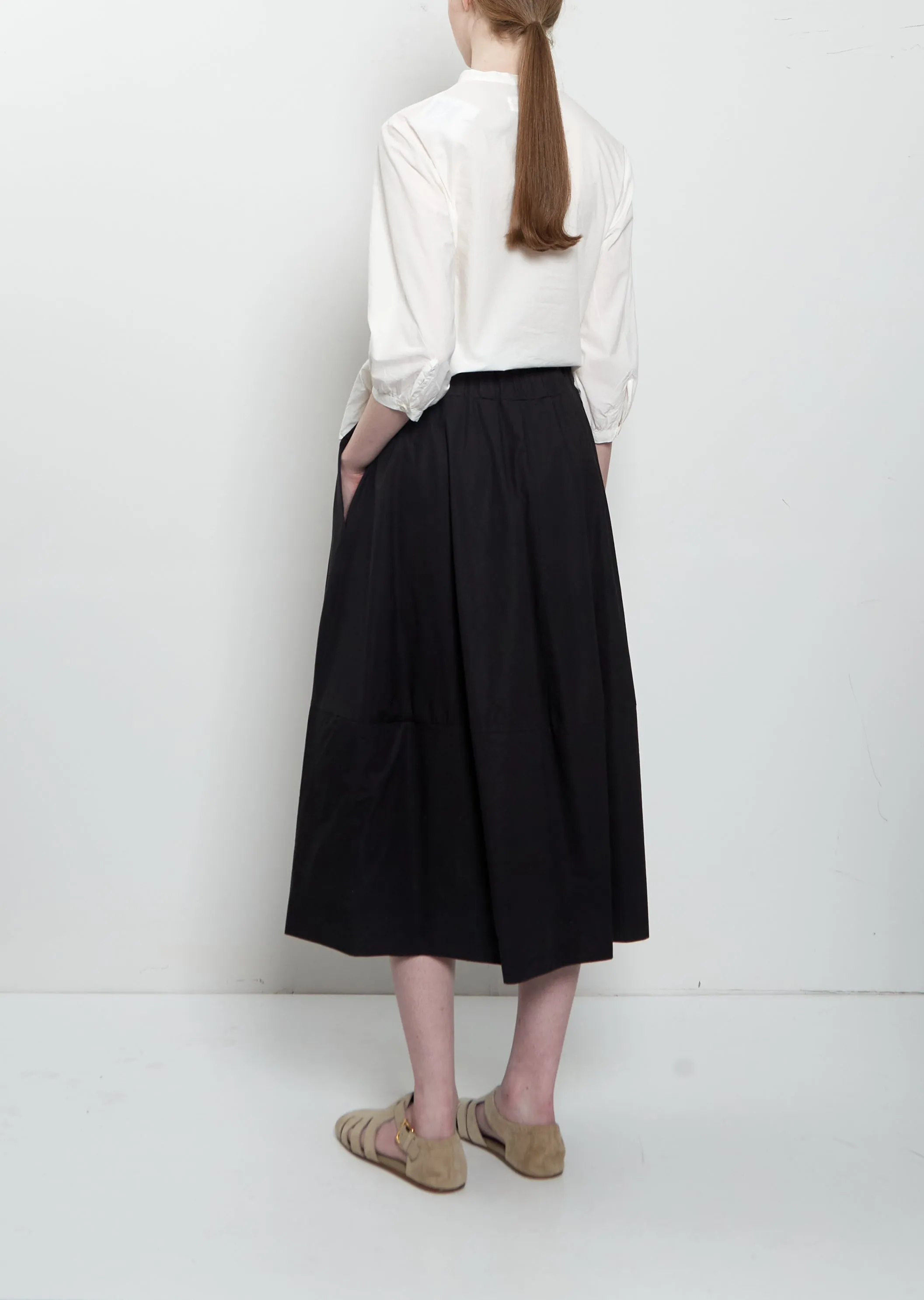 Gea Clara Poplin Skirt — Black sold by La Garconne product image thumbnail 3