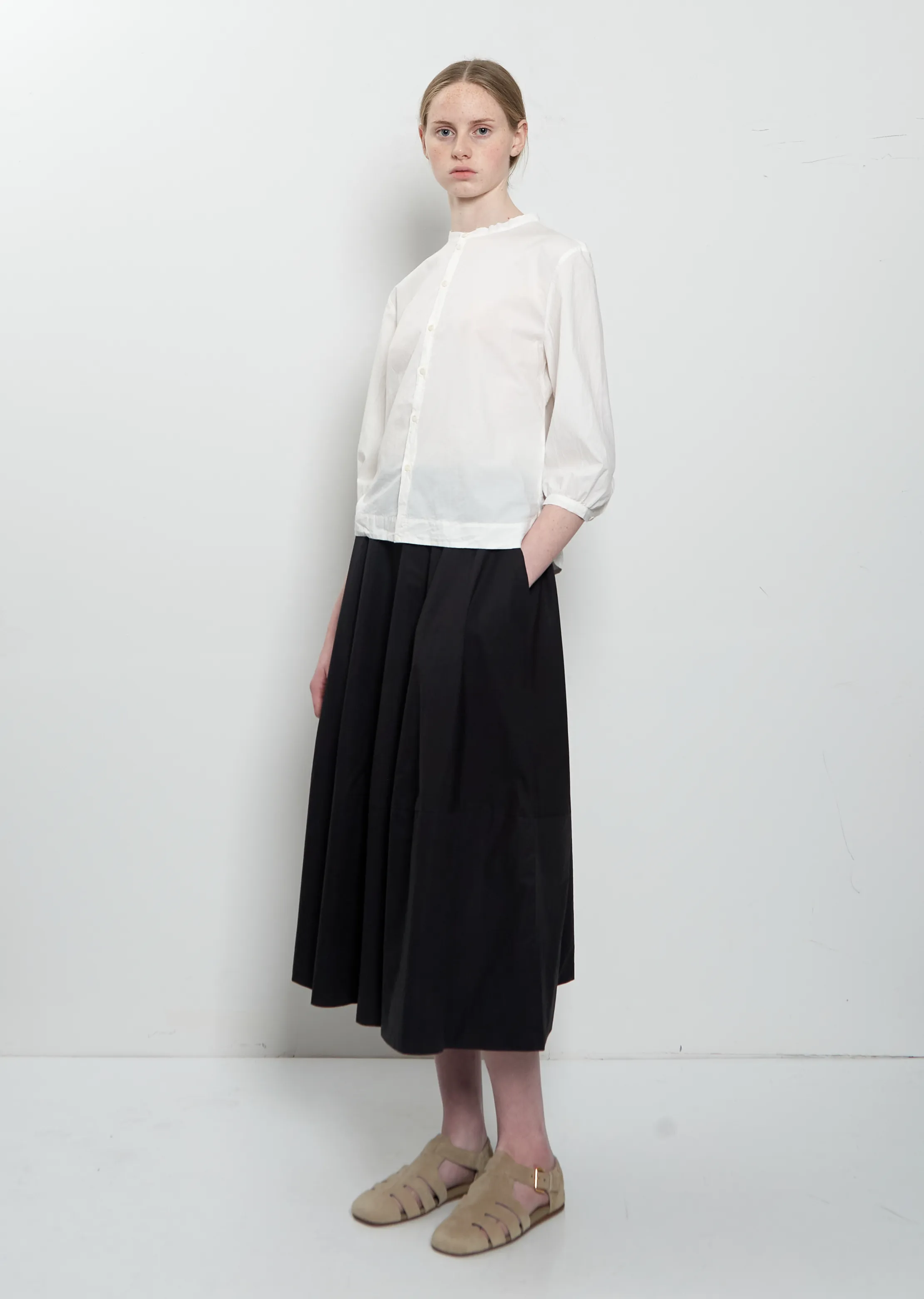 Micra Sushi Light Poplin Blouse — Panna sold by La Garconne product image thumbnail 4