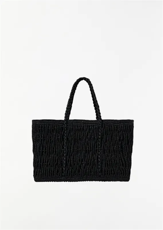Georgica Raffia Tote made by The Row